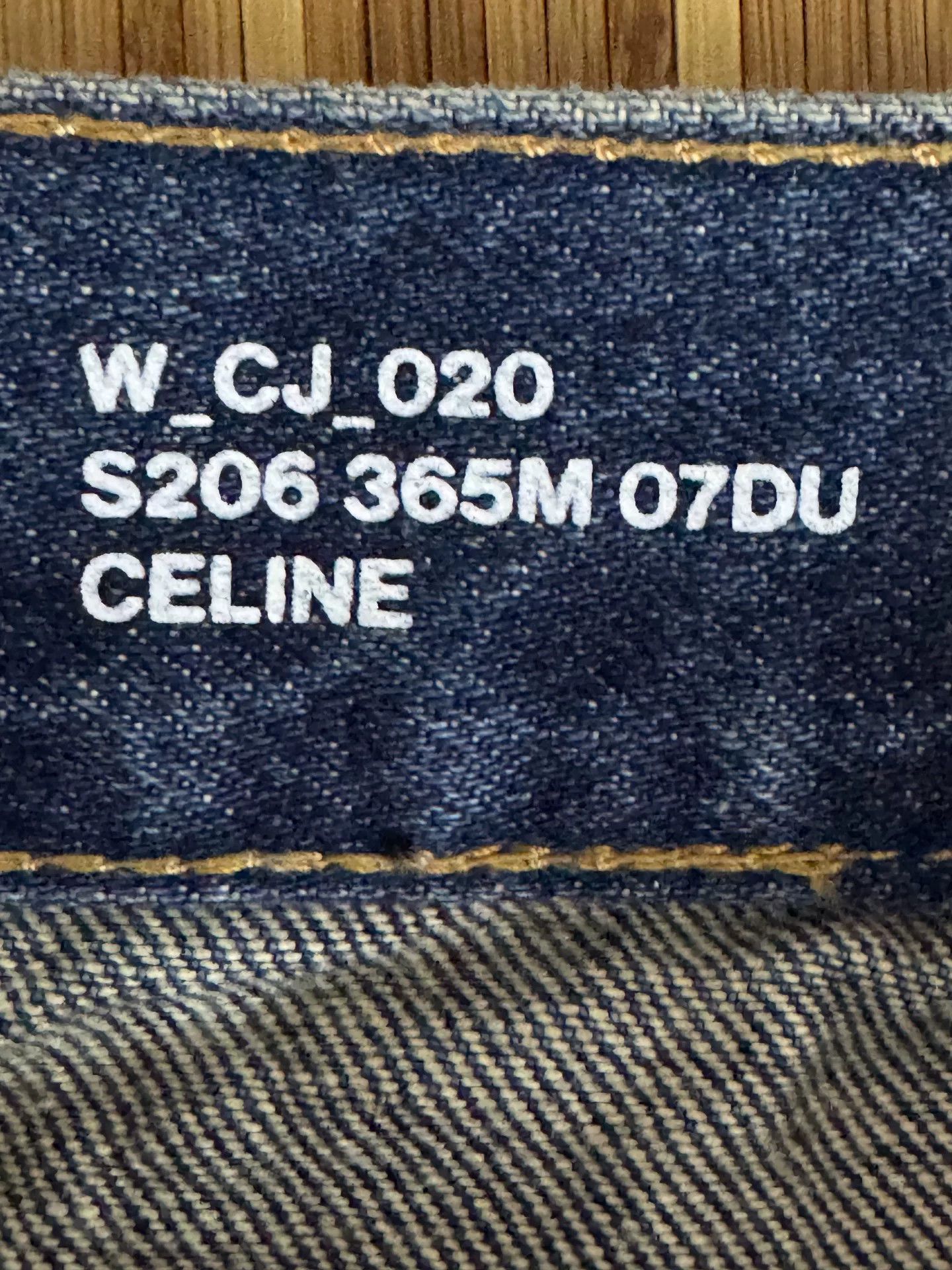 Celine celine denim mini skirt with waist size 26 Size 26" / US 2 / IT 38 - 5 Thumbnail