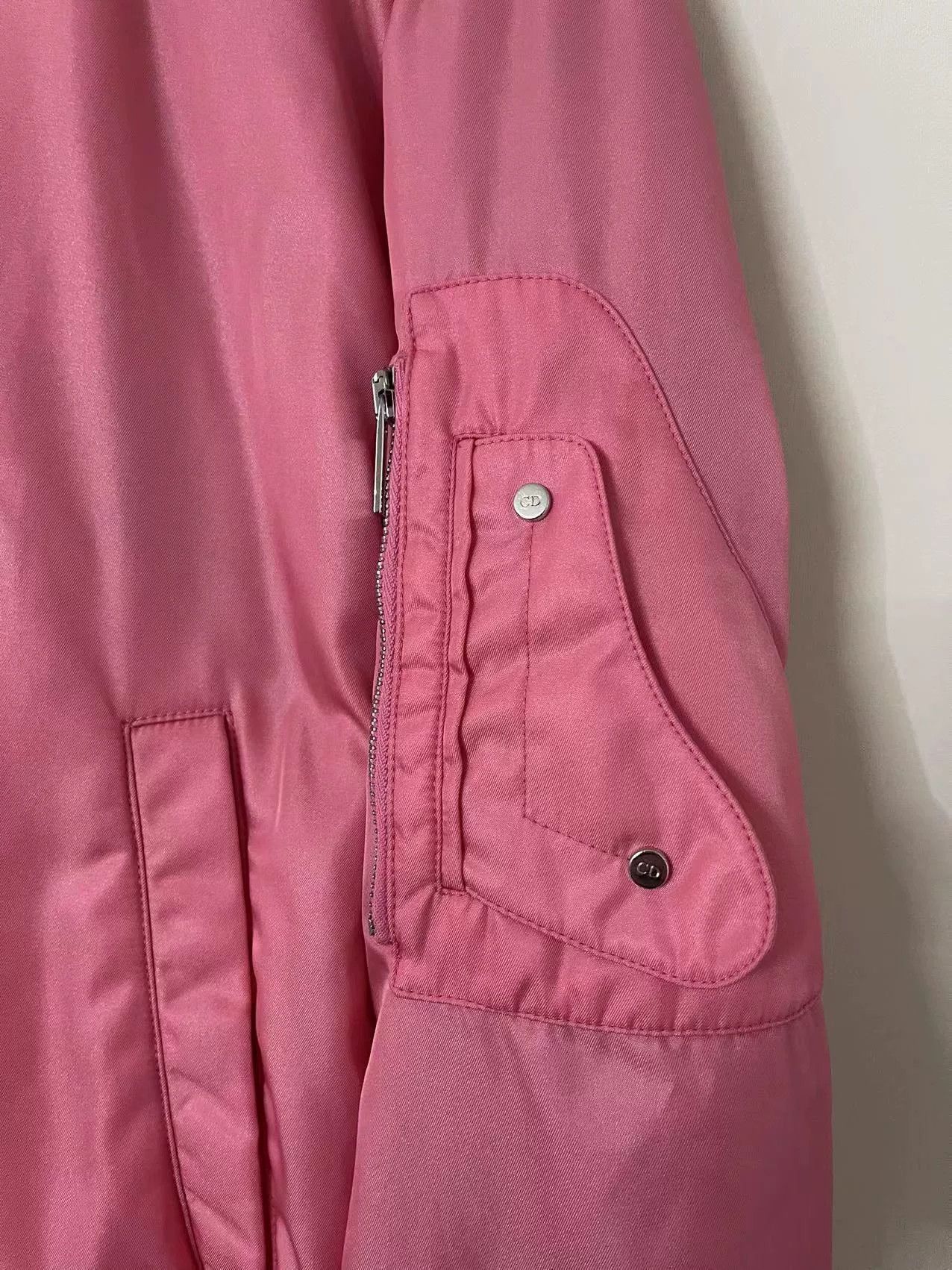 Dior pink dior logo jacket Size L / US 10 / IT 46 - 2 Thumbnail