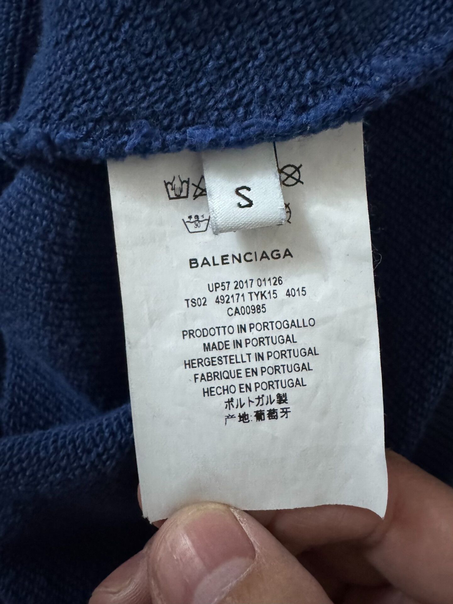 Balenciaga balenciaga women's casual hooded sweatshirt Size S / US 4 / IT 40 - 5 Thumbnail