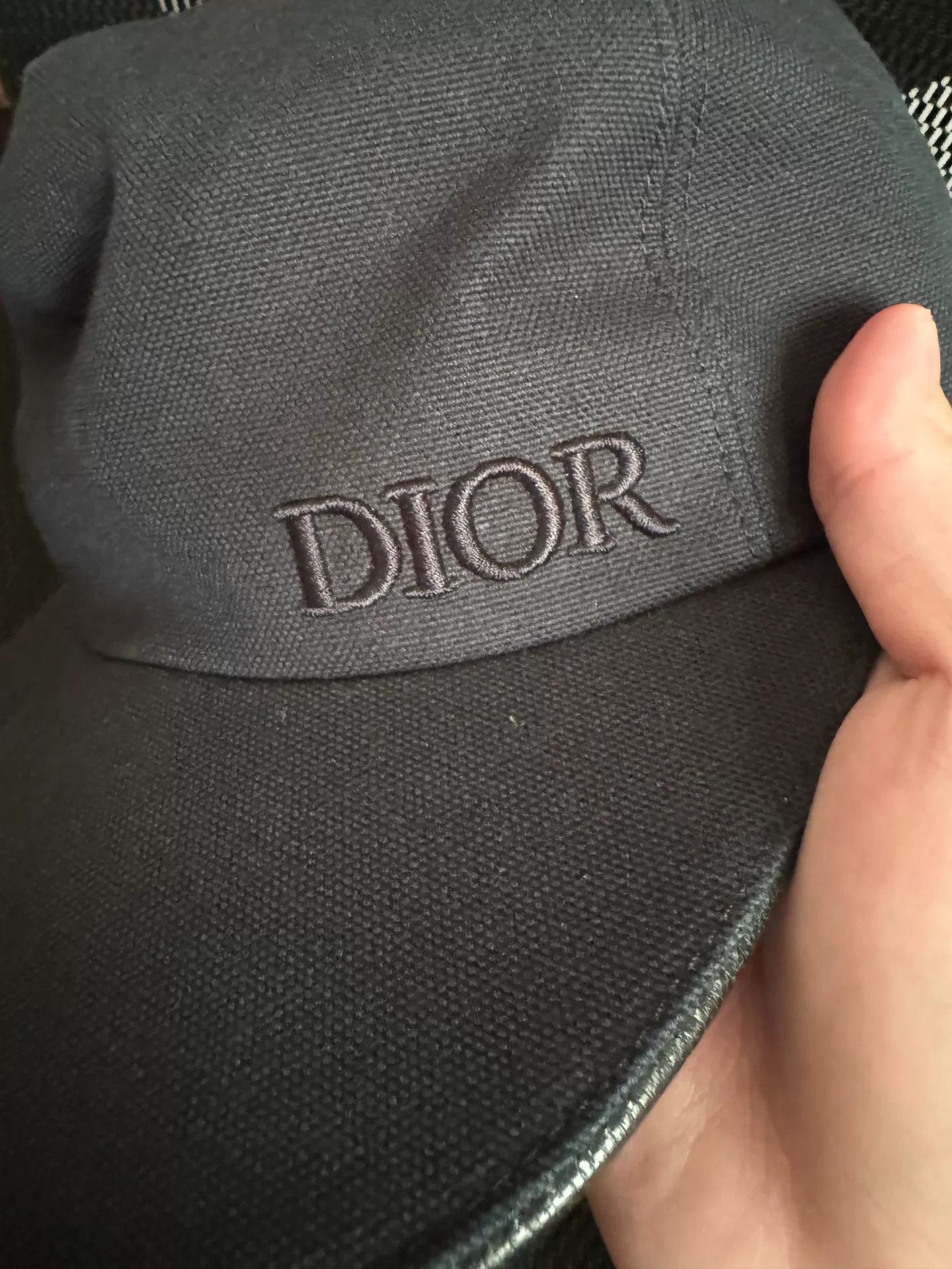 Dior Dior Embroidered Letter Cap in New Condition Size ONE SIZE - 5 Thumbnail