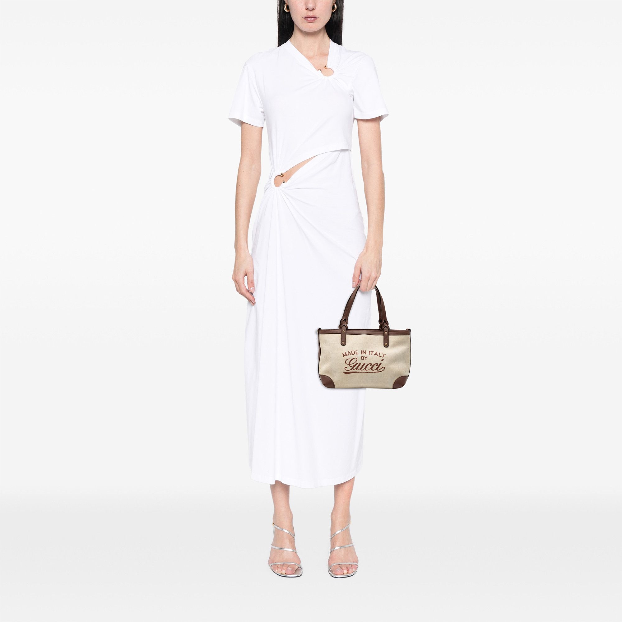 Gucci Gucci Small Canvas Logo Craft Tote Size ONE SIZE - 8 Thumbnail