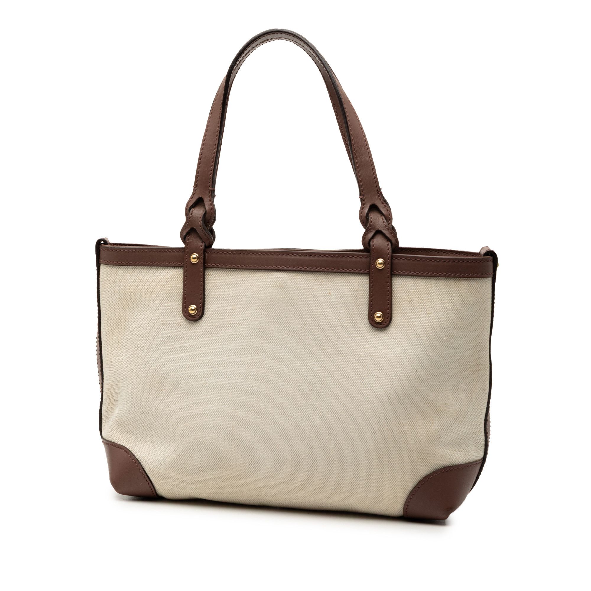 Gucci Gucci Small Canvas Logo Craft Tote Size ONE SIZE - 2 Thumbnail