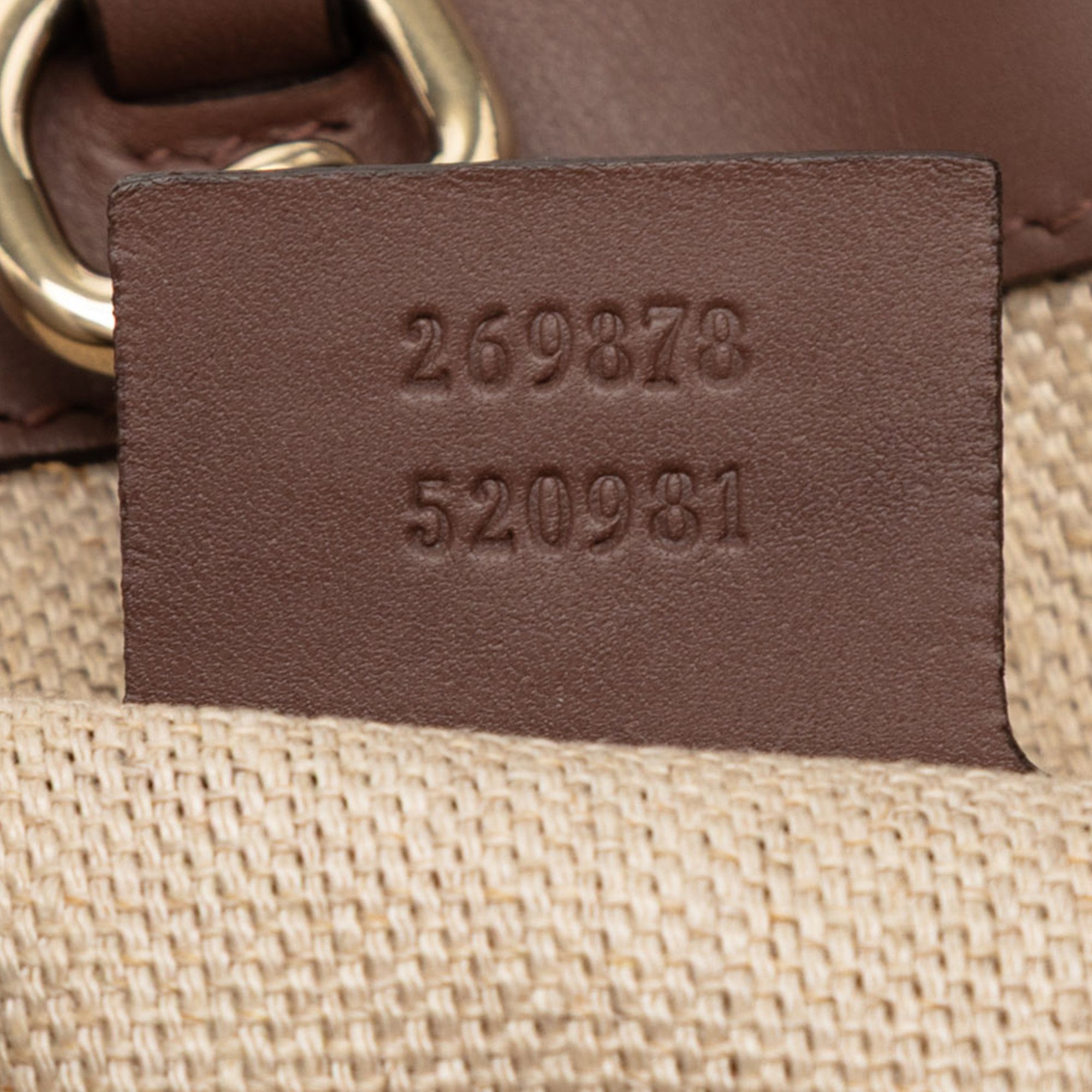Gucci Gucci Small Canvas Logo Craft Tote Size ONE SIZE - 7 Thumbnail