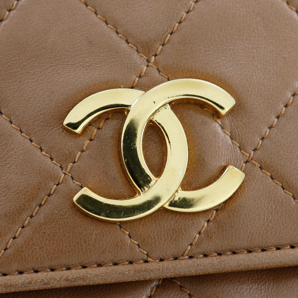 Chanel Chanel Chanel Matelasse Lambskin Handbag Leather Handbag DUTY FREE for USA Size ONE SIZE - 10 Thumbnail