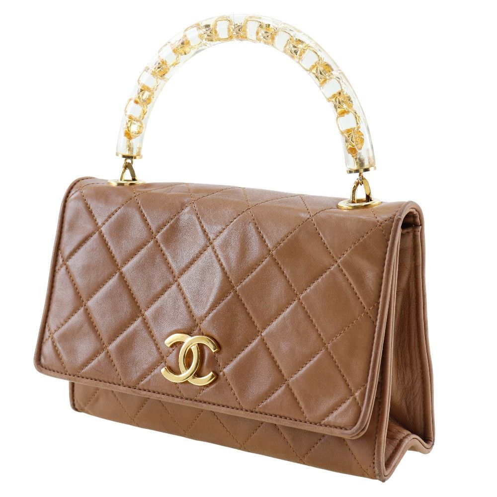 Chanel Chanel Chanel Matelasse Lambskin Handbag Leather Handbag DUTY FREE for USA Size ONE SIZE - 2 Thumbnail