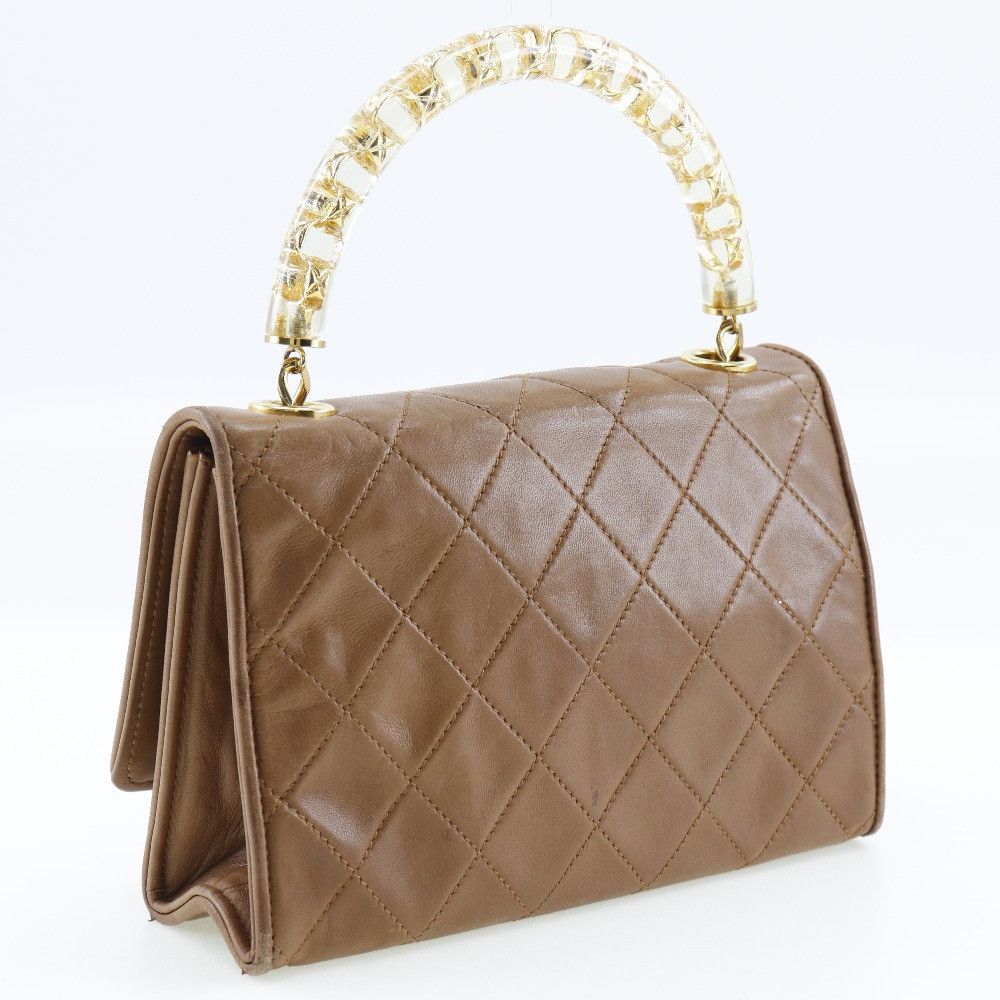 Chanel Chanel Chanel Matelasse Lambskin Handbag Leather Handbag DUTY FREE for USA Size ONE SIZE - 3 Thumbnail