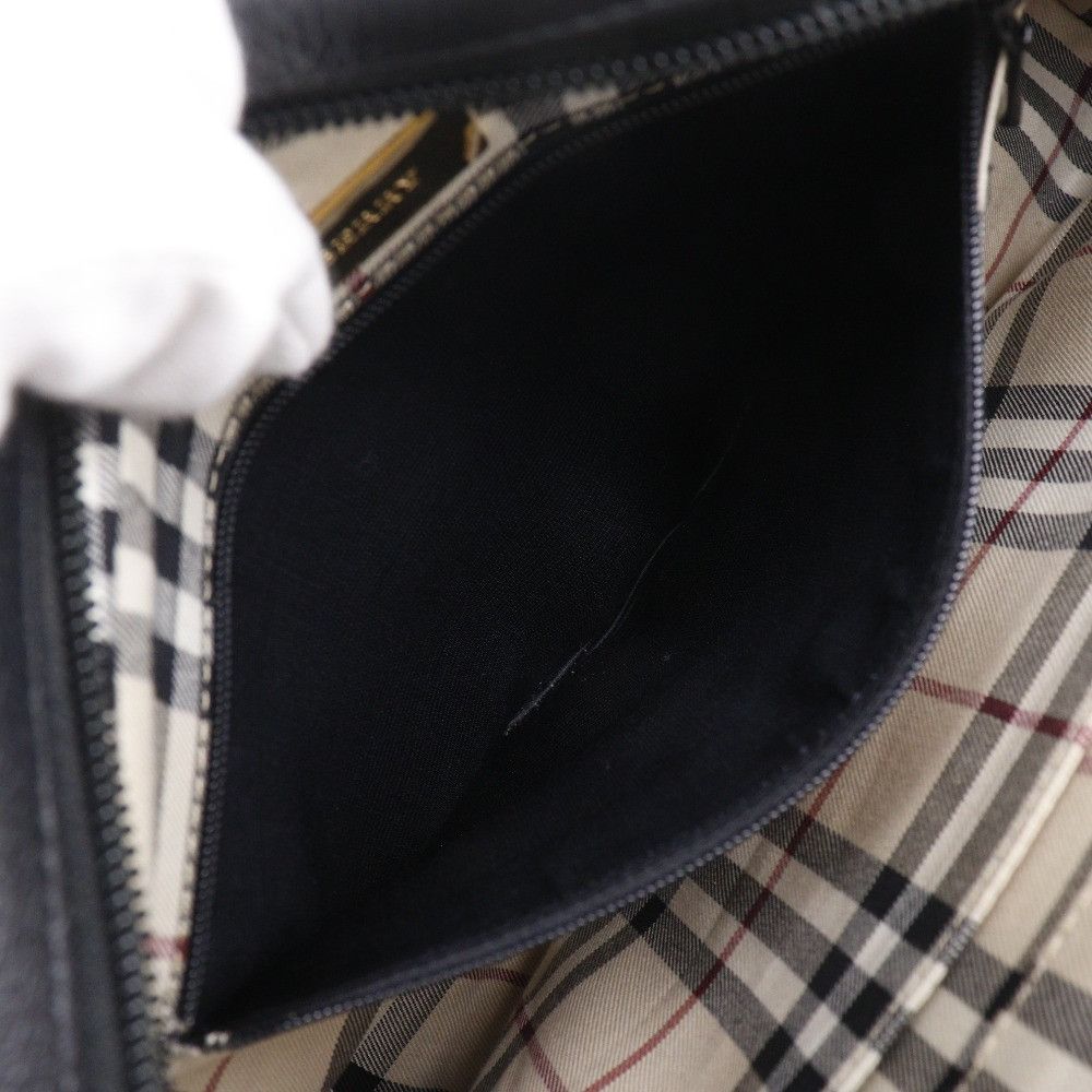 Burberry Burberry Burberry Grained Leather Handbag Leather Handbag DUTY FREE for USA Size ONE SIZE - 10 Thumbnail