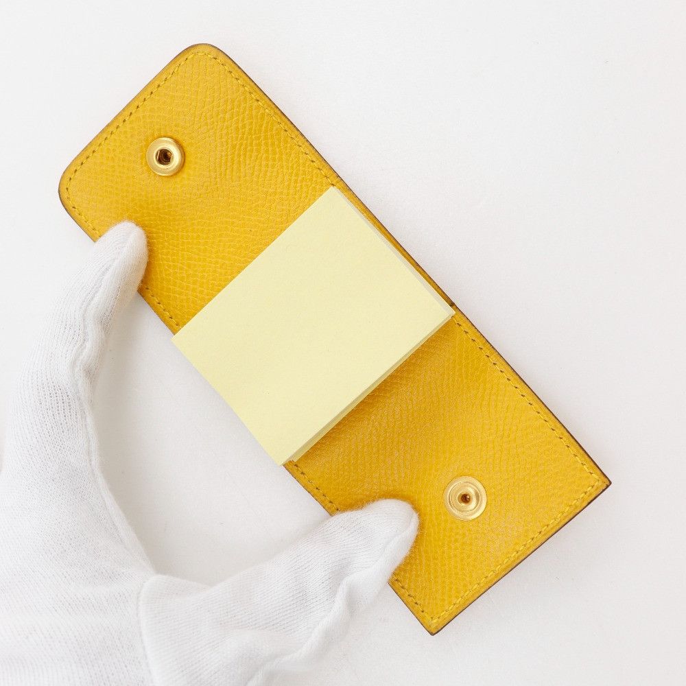 Hermes Hermes Hermes Post-it Case Leather Sticky Note Case Leather Other DUTY FREE for USA Size ONE SIZE - 6 Thumbnail