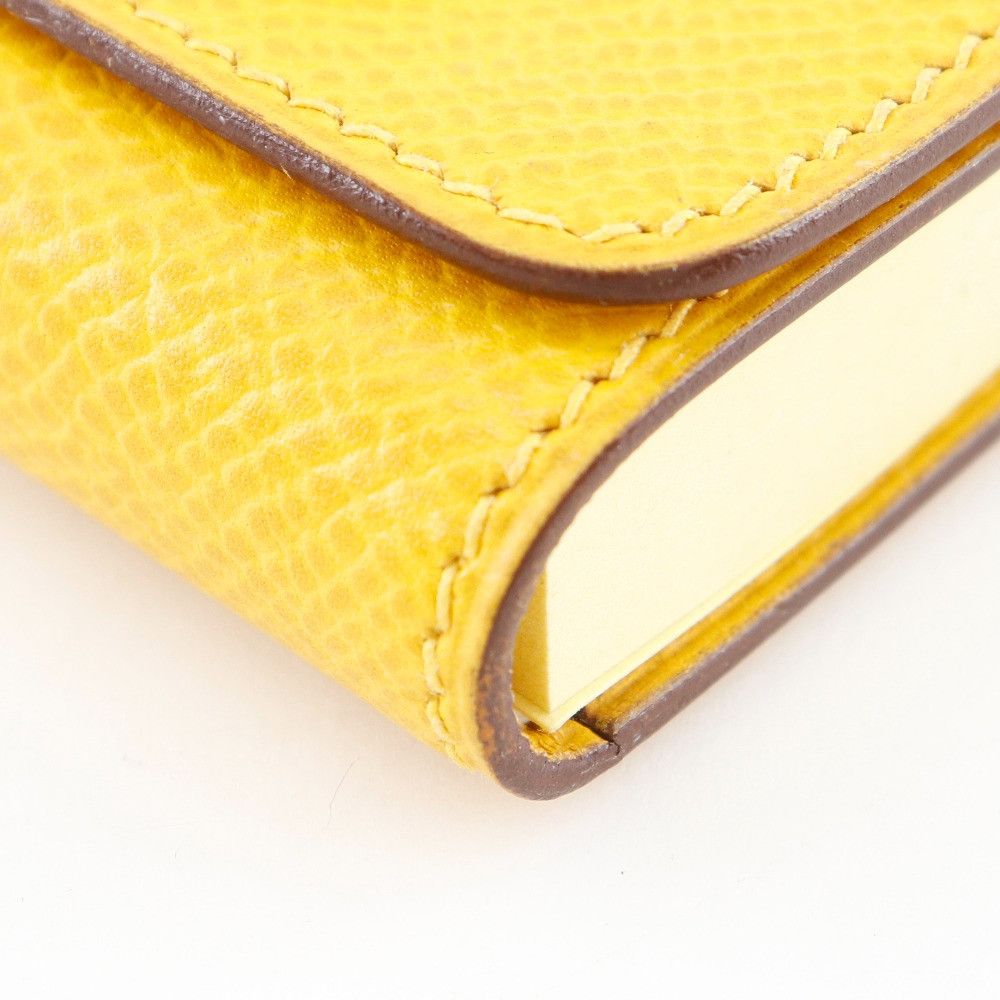 Hermes Hermes Hermes Post-it Case Leather Sticky Note Case Leather Other DUTY FREE for USA Size ONE SIZE - 5 Thumbnail