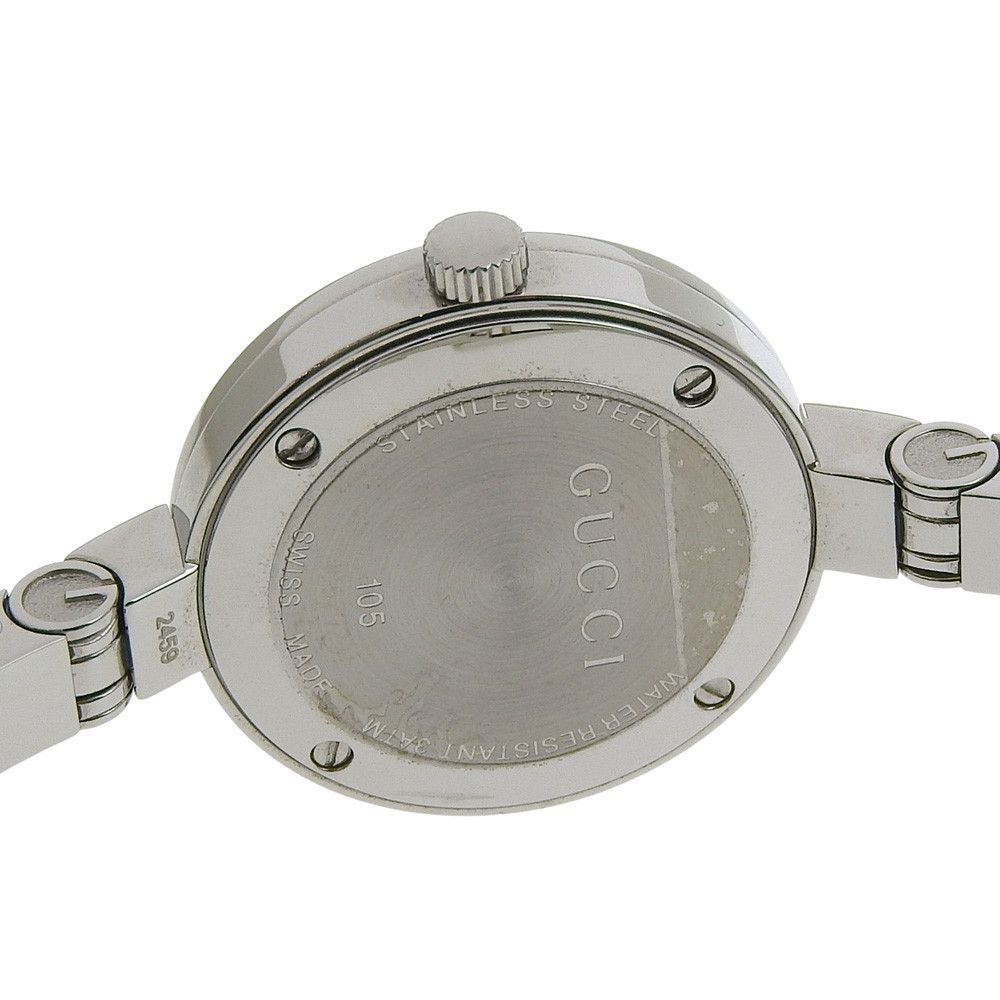 Gucci Gucci Gucci 105 Stainless Steel Watch Metal Quartz 105 DUTY FREE for USA Size ONE SIZE - 6 Thumbnail