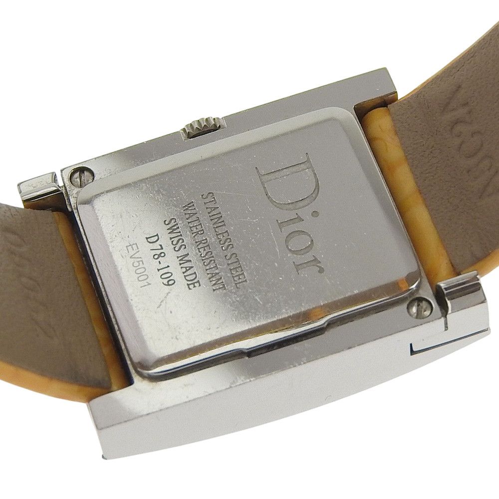 Dior Dior Dior Malice Stainless Steel Watch Metal Quartz D78.109 DUTY FREE for USA Size ONE SIZE - 6 Thumbnail