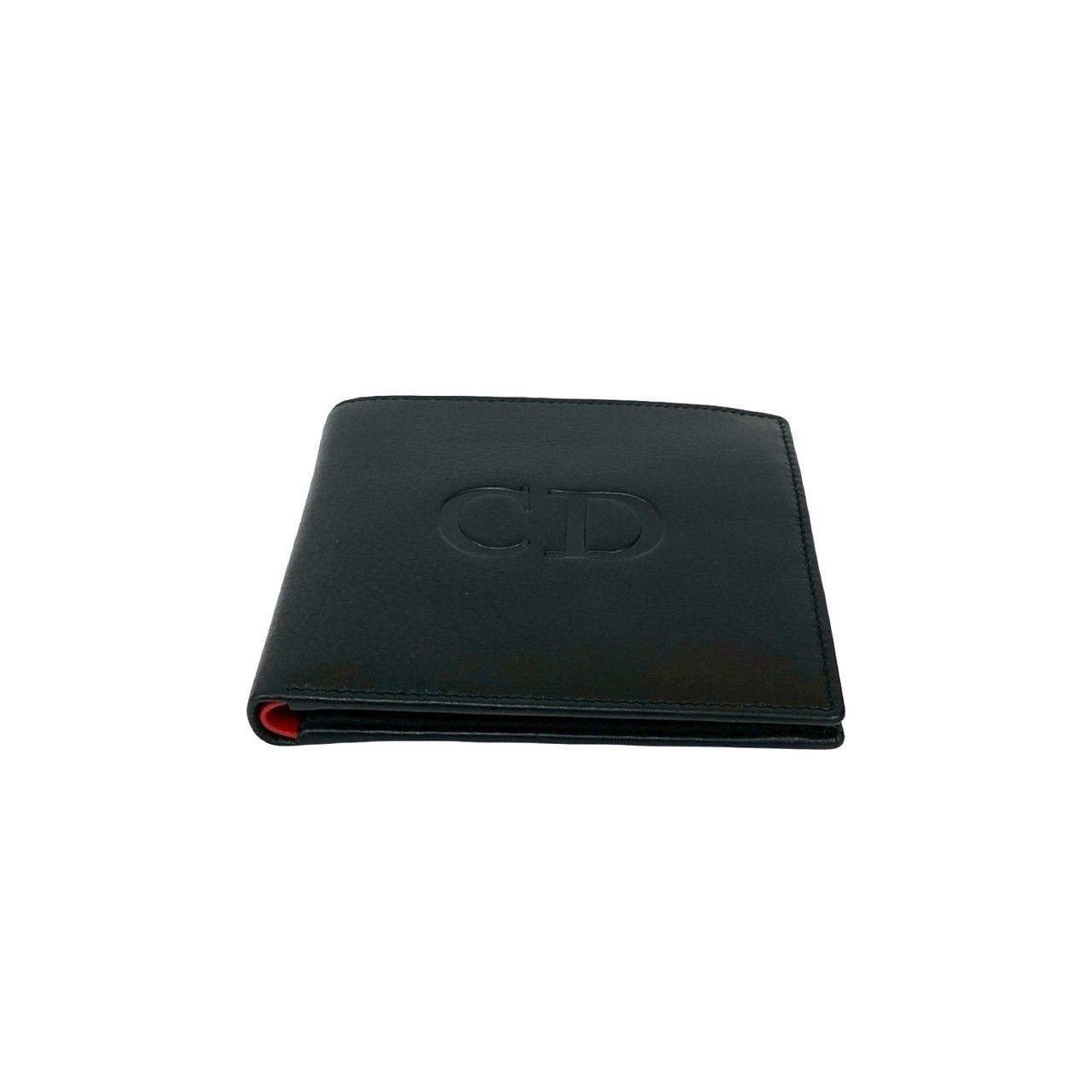 Dior Dior Christian Dior Leather Bifold Wallet Leather Short Wallet DUTY FREE for USA Size ONE SIZE - 5 Thumbnail