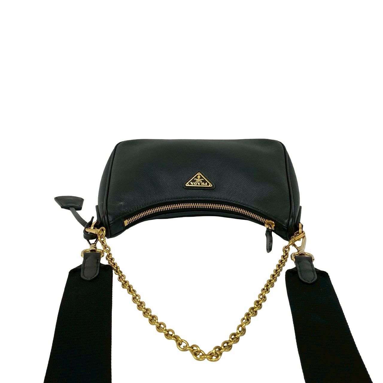 Prada Prada Prada Saffiano 2way Shoulder Bag Leather Shoulder Bag DUTY FREE for USA Size ONE SIZE - 5 Thumbnail