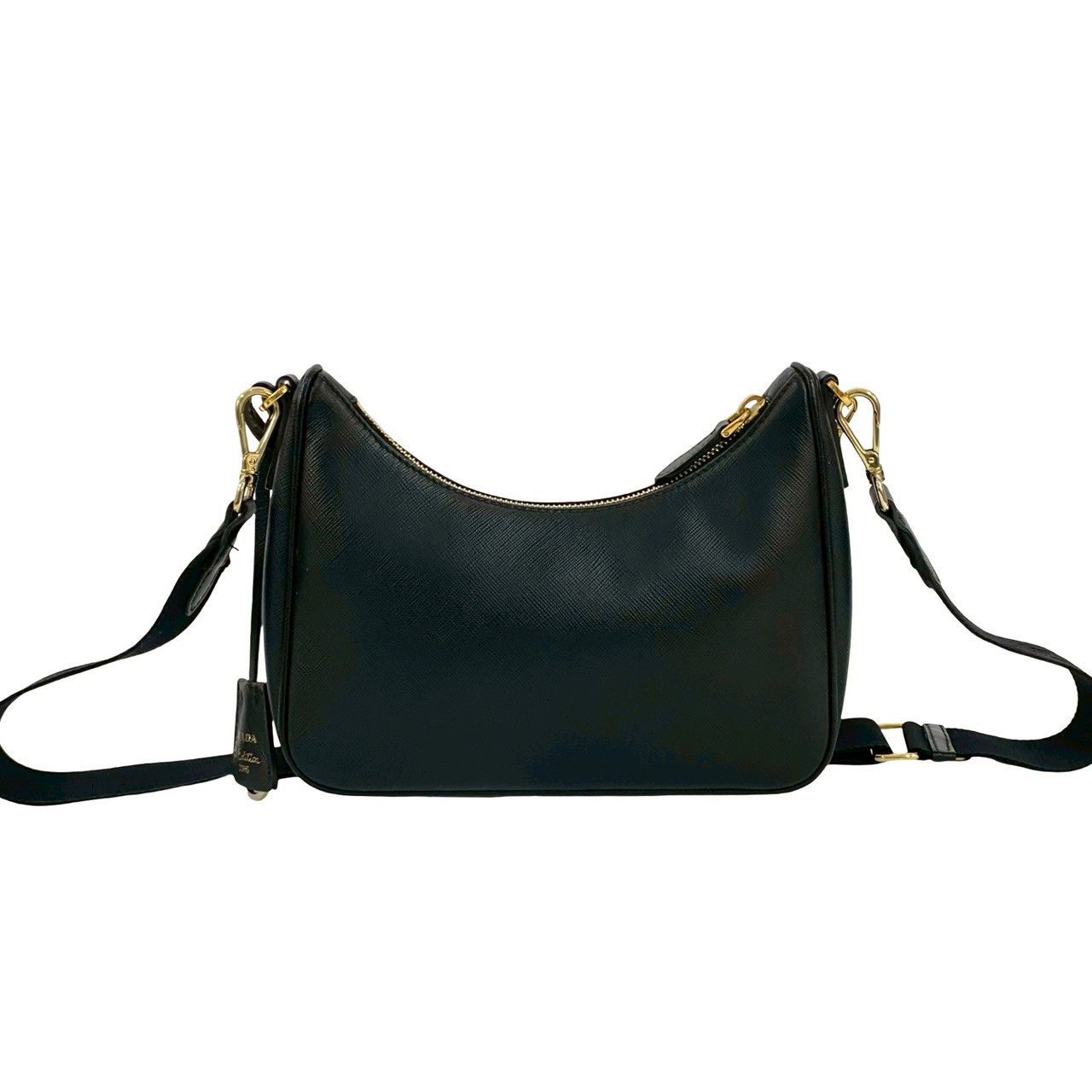 Prada Prada Prada Saffiano 2way Shoulder Bag Leather Shoulder Bag DUTY FREE for USA Size ONE SIZE - 4 Thumbnail