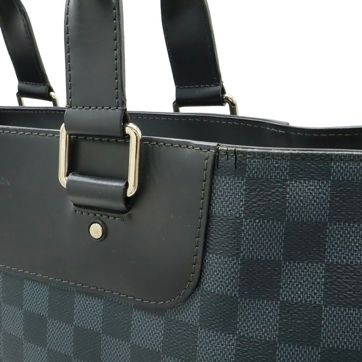 Louis Vuitton Louis Vuitton Louis Vuitton Cabas Voyage Damier Cobalt 2way bag Canvas Shoulder Bag N41397 DUTY FREE for USA Size ONE SIZE - 6 Thumbnail