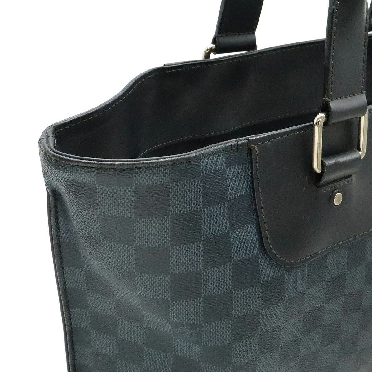 Louis Vuitton Louis Vuitton Louis Vuitton Cabas Voyage Damier Cobalt 2way bag Canvas Shoulder Bag N41397 DUTY FREE for USA Size ONE SIZE - 5 Thumbnail