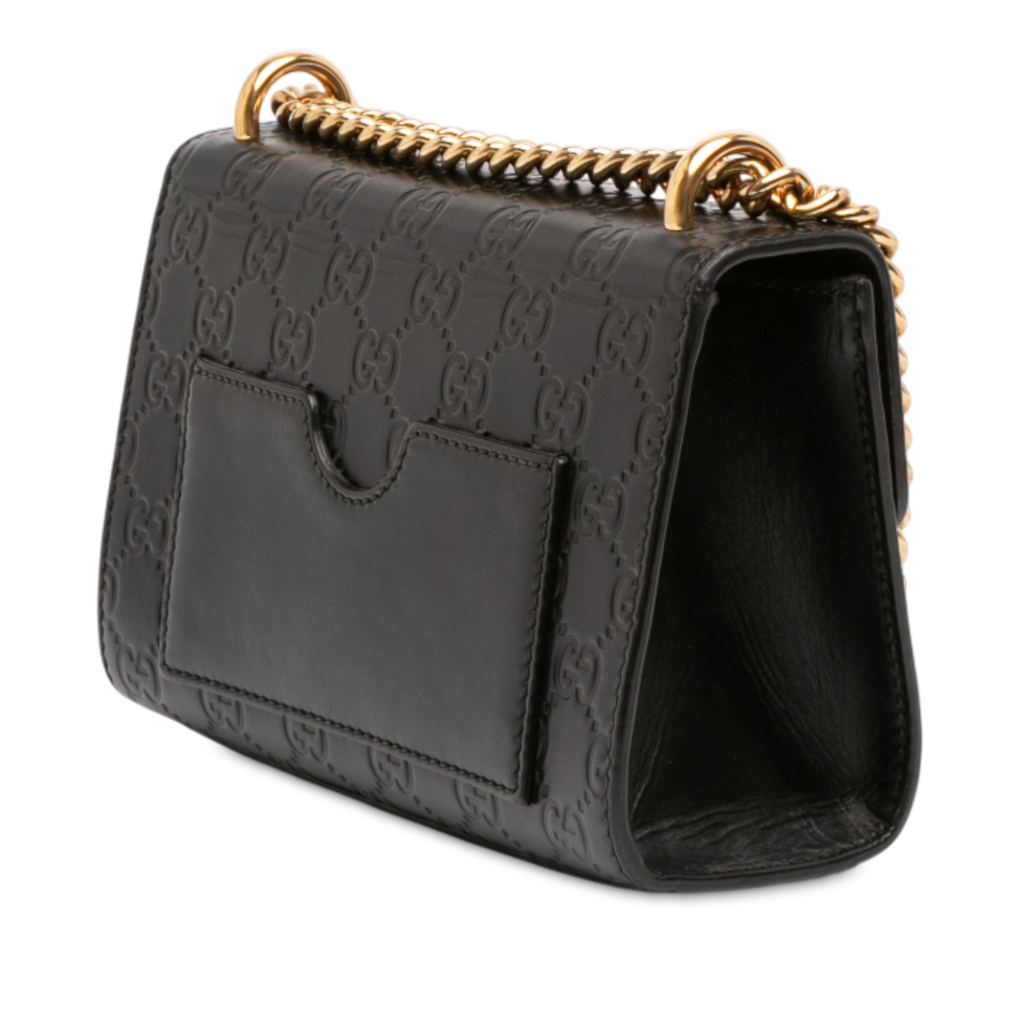 Gucci Gucci Small Guccissima Padlock Crossbody Size ONE SIZE - 2 Thumbnail