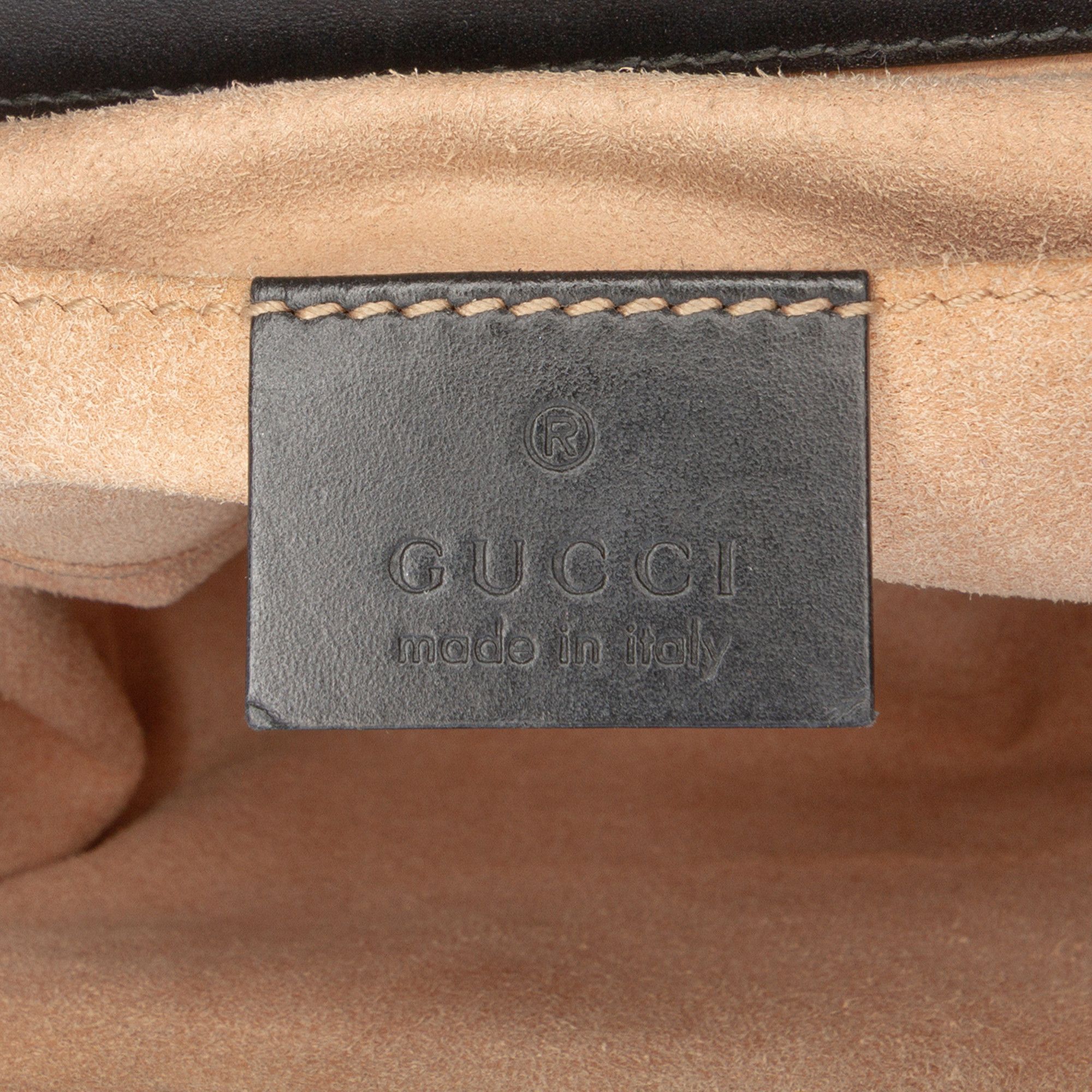 Gucci Gucci Small Guccissima Padlock Crossbody Size ONE SIZE - 5 Thumbnail