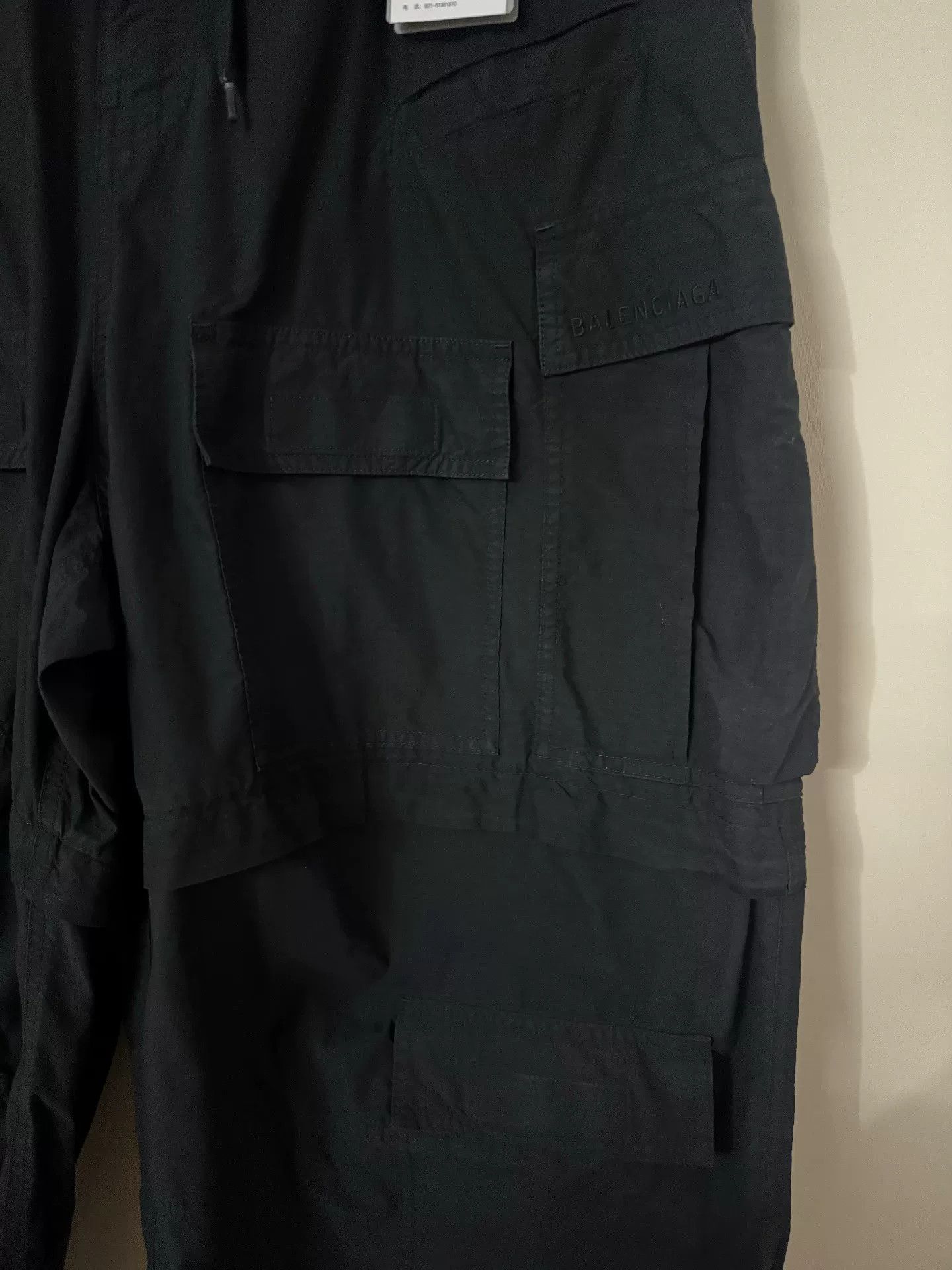 Balenciaga balenciaga pocket cargo pants in black Size US 26 / EU 42 - 5 Thumbnail
