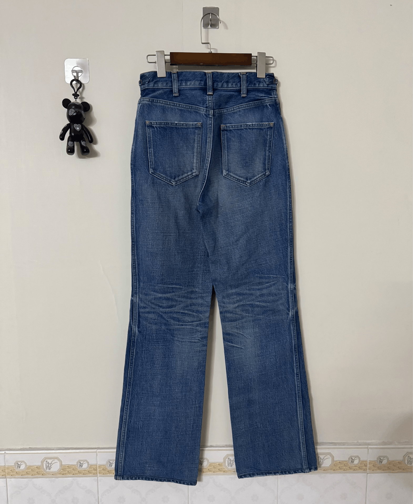 Celine celine chain detail denim pants Size 27" / US 4 / IT 40 - 4 Thumbnail