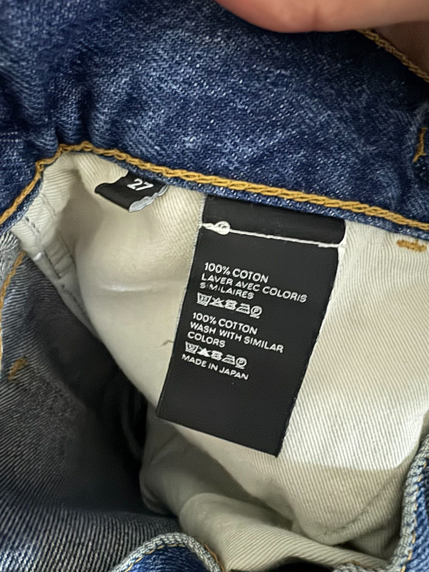 Celine celine chain detail denim pants Size 27" / US 4 / IT 40 - 5 Thumbnail