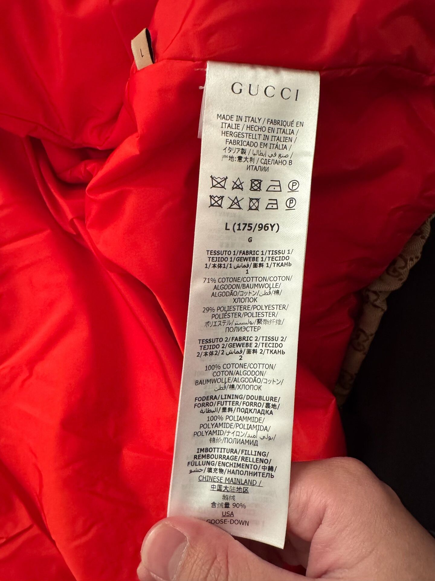 Gucci gucci x north face collaboration puffer jacket Size US L / EU 52-54 / 3 - 5 Thumbnail