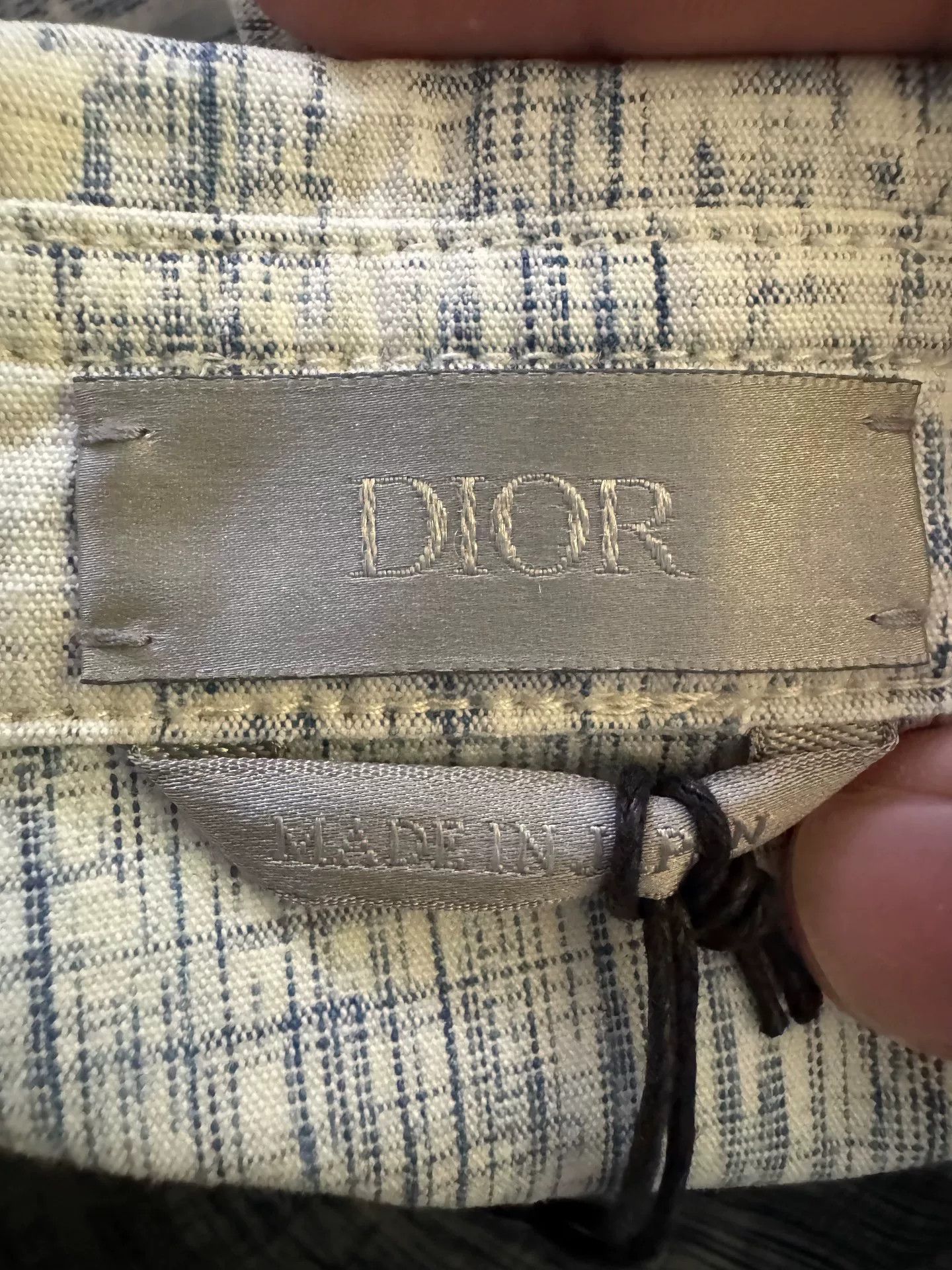 Dior Dior Monogram Denim Shirt for Men Size US L / EU 52-54 / 3 - 2 Thumbnail