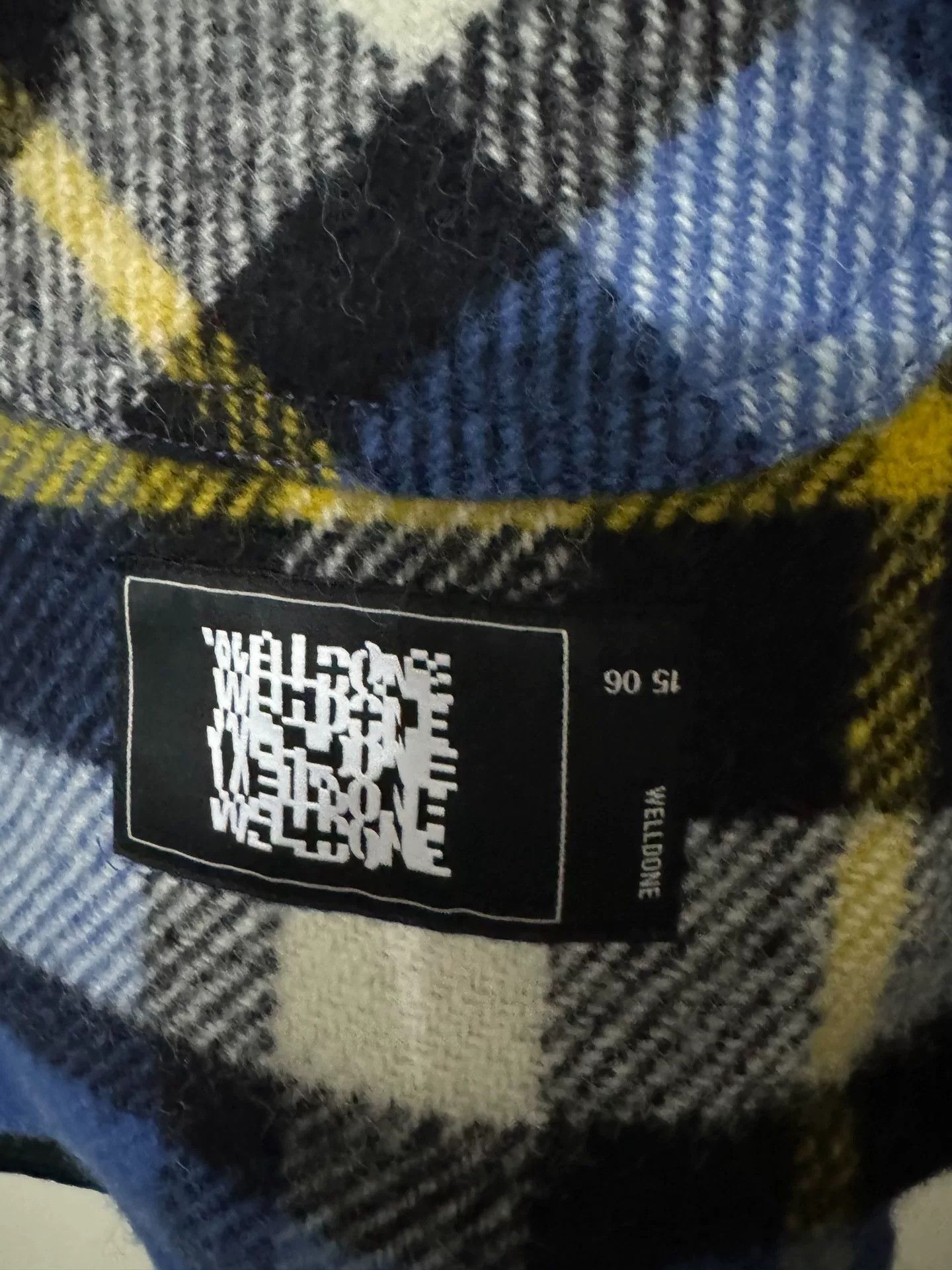 WE11DONE we11done half-zip plaid jacket Size US M / EU 48-50 / 2 - 2 Thumbnail