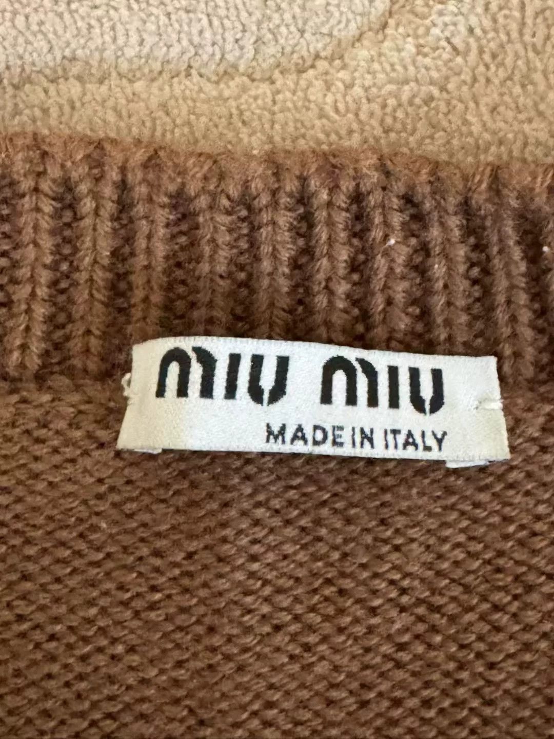 Miu Miu miumiu vintage cashmere vest Size S / US 4 / IT 40 - 2 Thumbnail