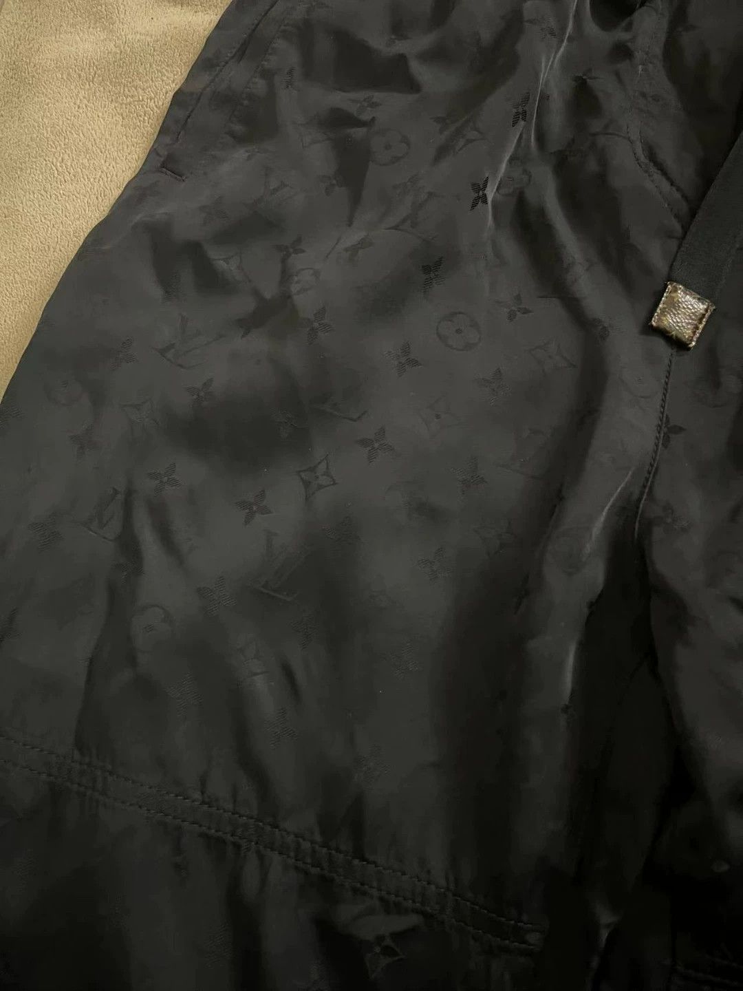 Louis Vuitton lv monogram dark pattern pants Size US 38 / EU 54 - 2 Thumbnail