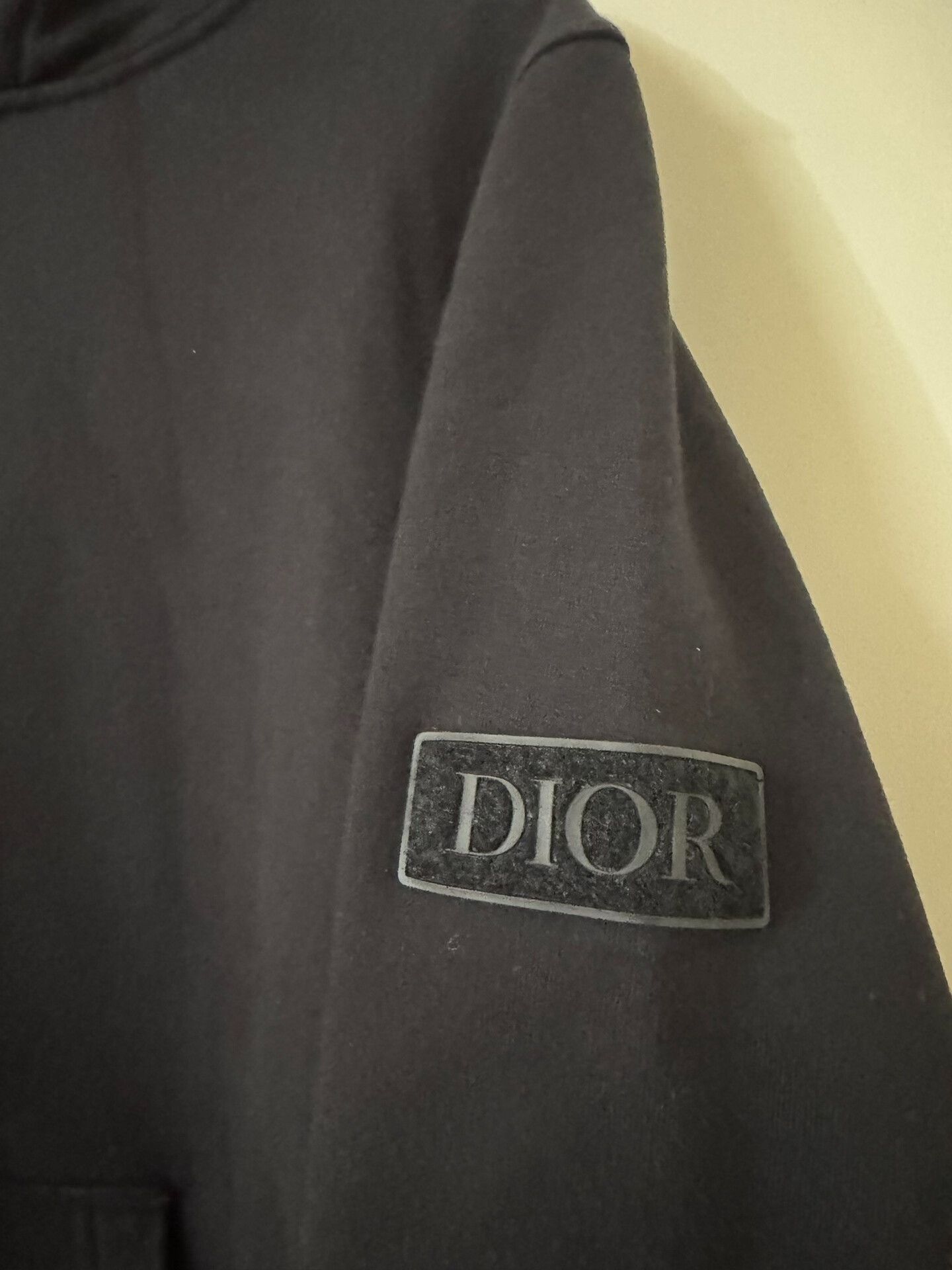 Dior dior logo hoodie in black color Size US L / EU 52-54 / 3 - 2 Thumbnail