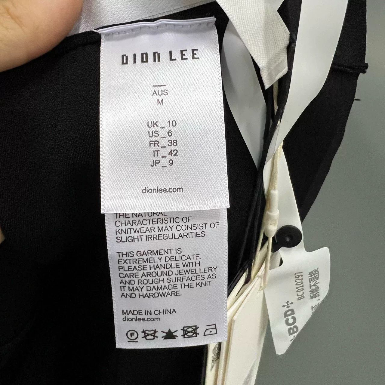 Dion Lee DION LEE Black Sleeveless Dress Size 10 Size M / US 6-8 / IT 42-44 - 4 Thumbnail