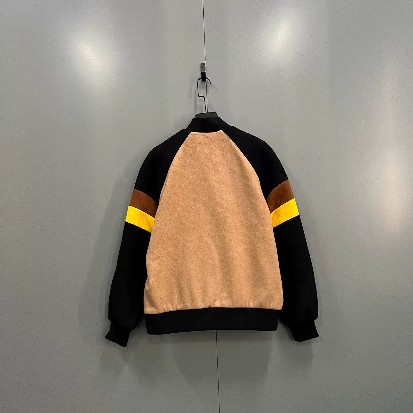 MSGM color block embroidered baseball jacket Size US M / EU 48-50 / 2 - 2 Thumbnail