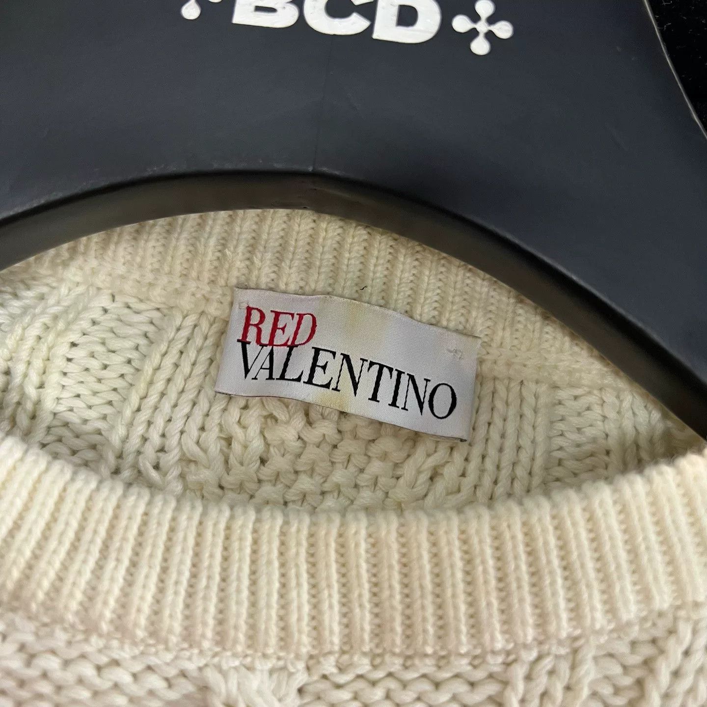 Valentino striped heart sweater by valentino Size XS / US 0-2 / IT 36-38 - 3 Thumbnail