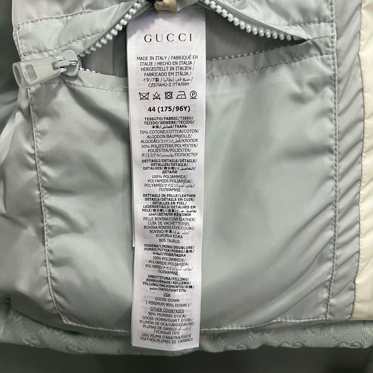 Gucci gucci color-blocked gg down vest Size US M / EU 48-50 / 2 - 5 Thumbnail