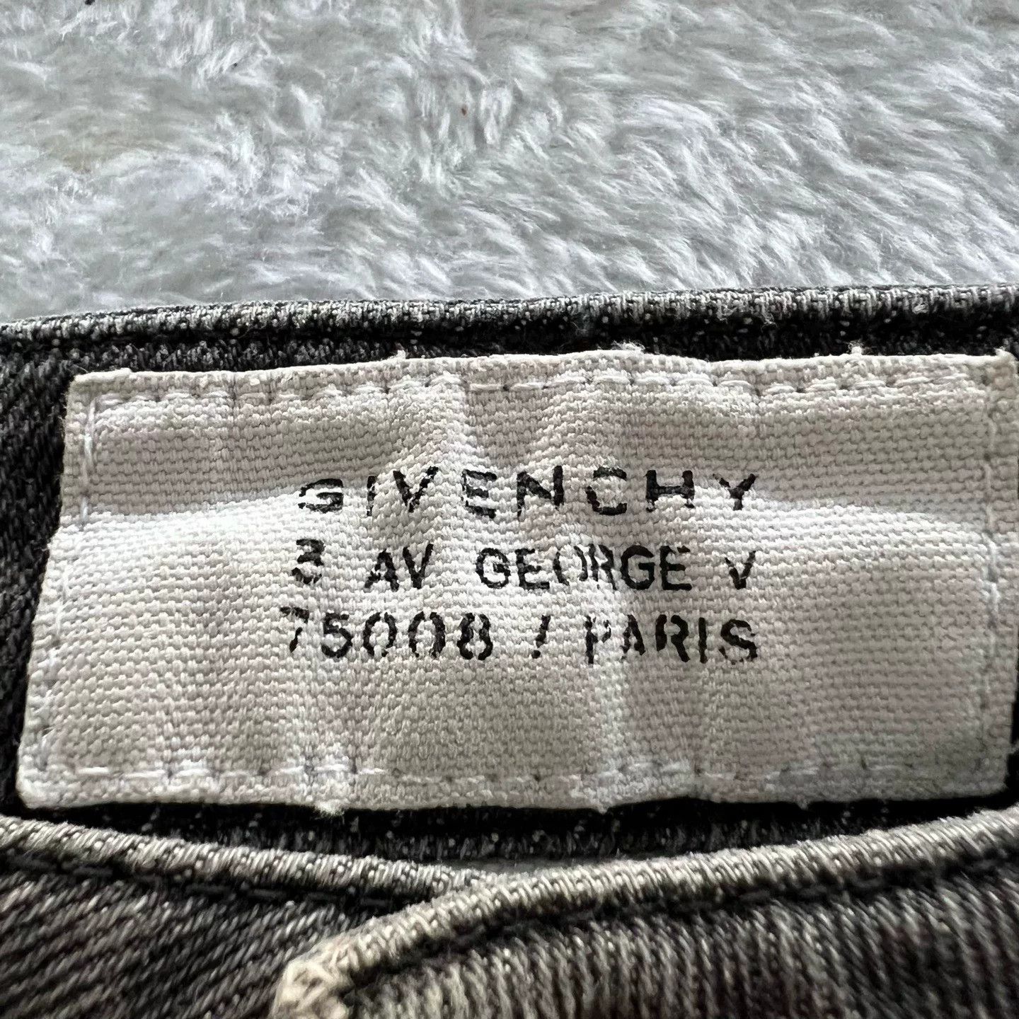 Givenchy gray washed denim pants by Givenchy Size US 38 / EU 54 - 3 Thumbnail