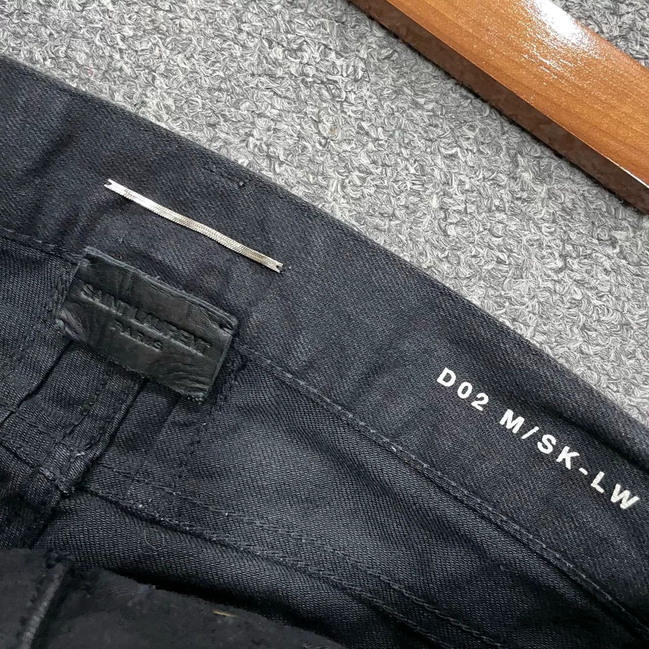 Saint Laurent Paris saint laurent black denim pants size 28 Size US 28 / EU 44 - 3 Thumbnail