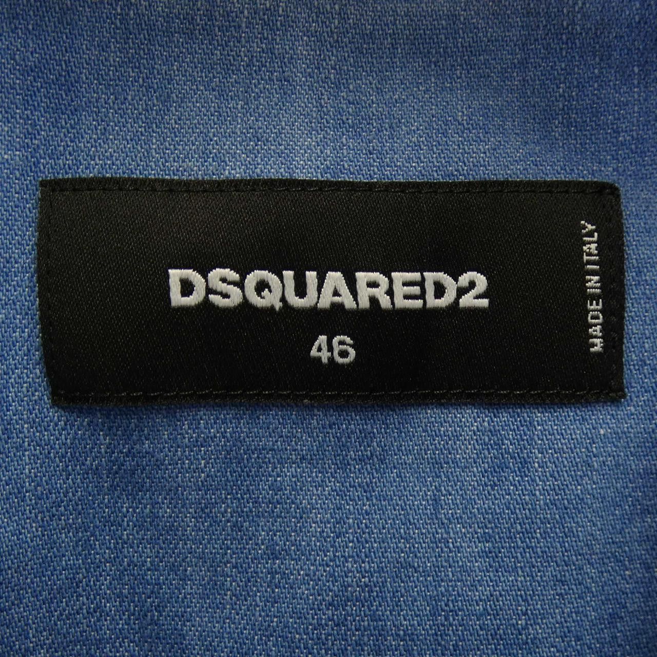 Other Other Dsquared2 Shirt Cotton Dress Shirt S74DM0441 DUTY FREE for USA Size ONE SIZE - 4 Thumbnail
