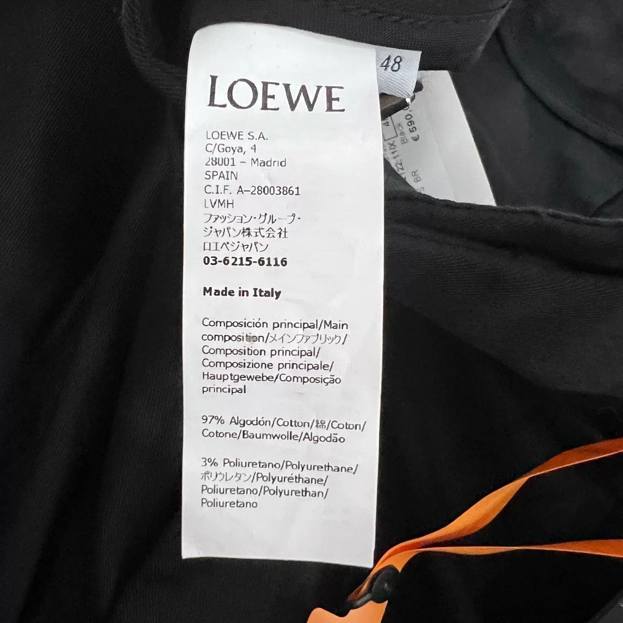 Loewe black utility pants by LOEWE Size US 38 / EU 54 - 4 Thumbnail