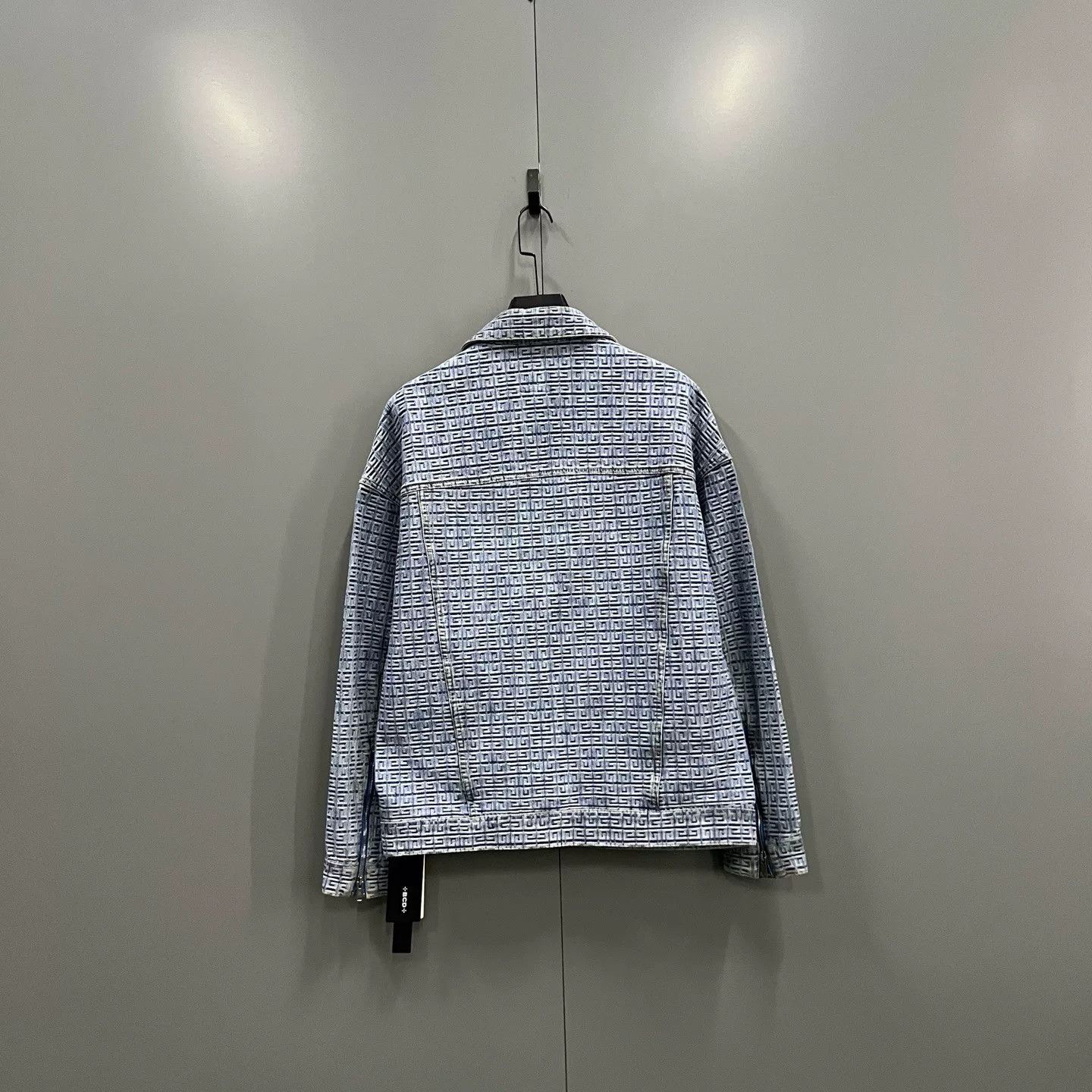 Givenchy Givenchy Blue Logo Denim Jacket Size M Size US M / EU 48-50 / 2 - 3 Thumbnail