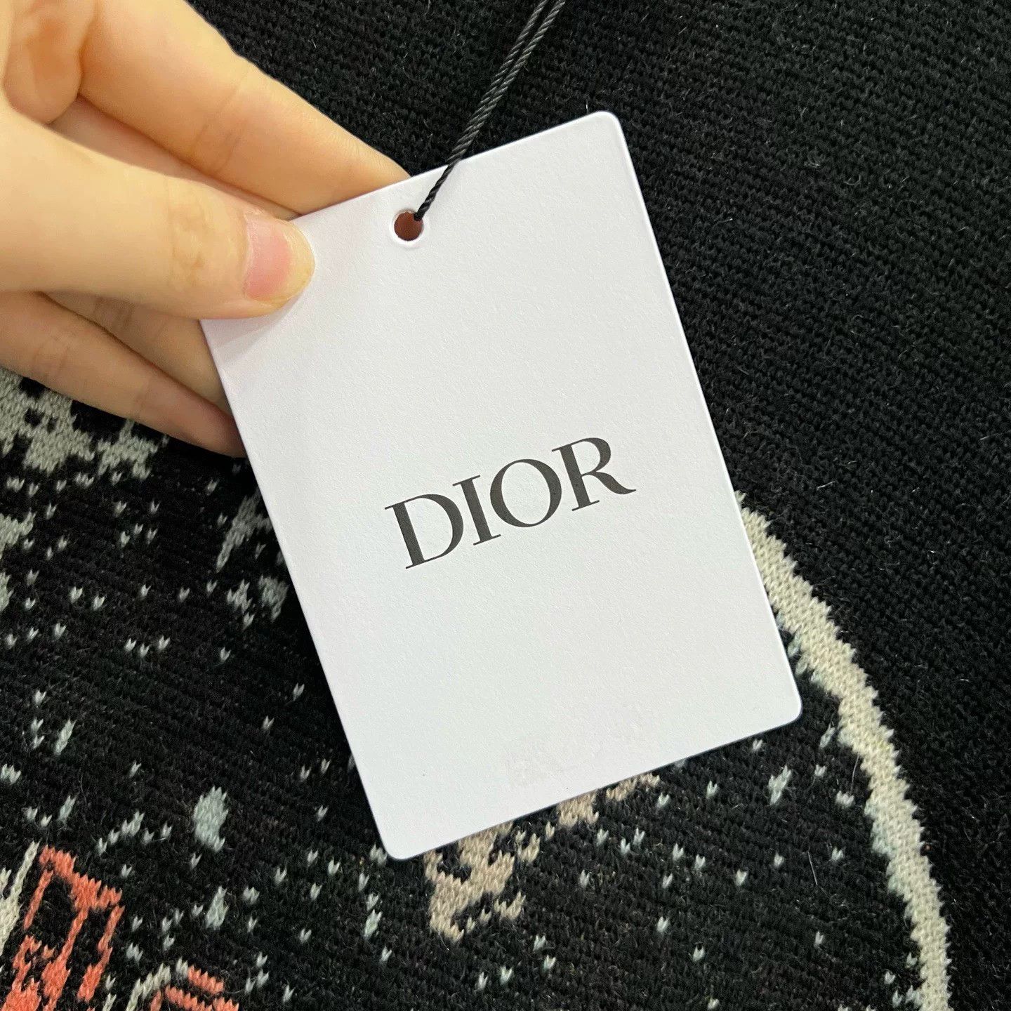 Dior abstract pattern knit vest by Dior Size US M / EU 48-50 / 2 - 4 Thumbnail