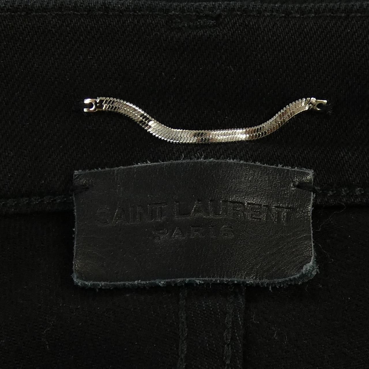 Yves Saint Laurent Yves Saint Laurent Saint Laurent Jeans Denim Jeans 527389 Y824K DUTY FREE for USA Size ONE SIZE - 4 Thumbnail
