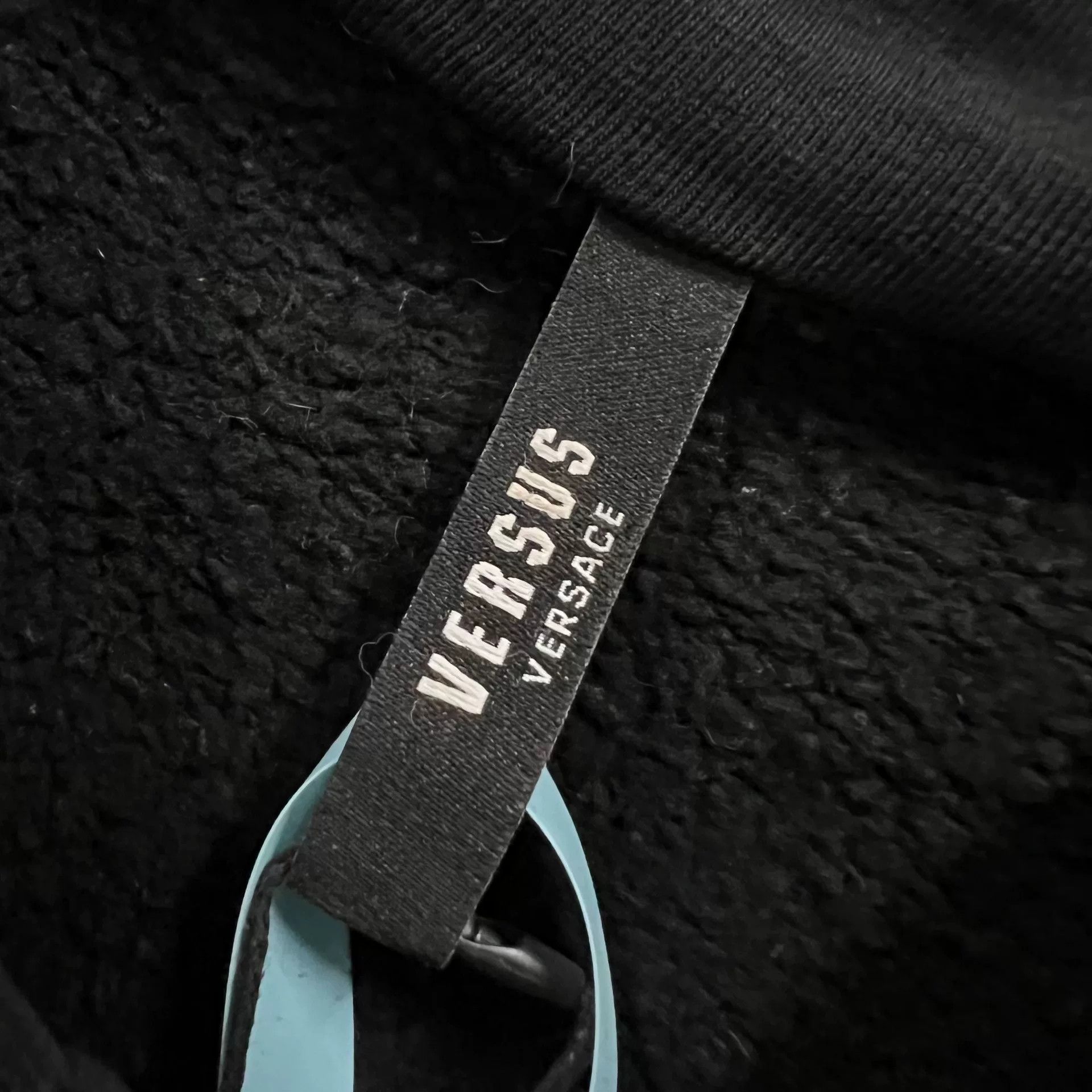 Versace versace black zip hoodie with back print Size US S / EU 44-46 / 1 - 4 Thumbnail
