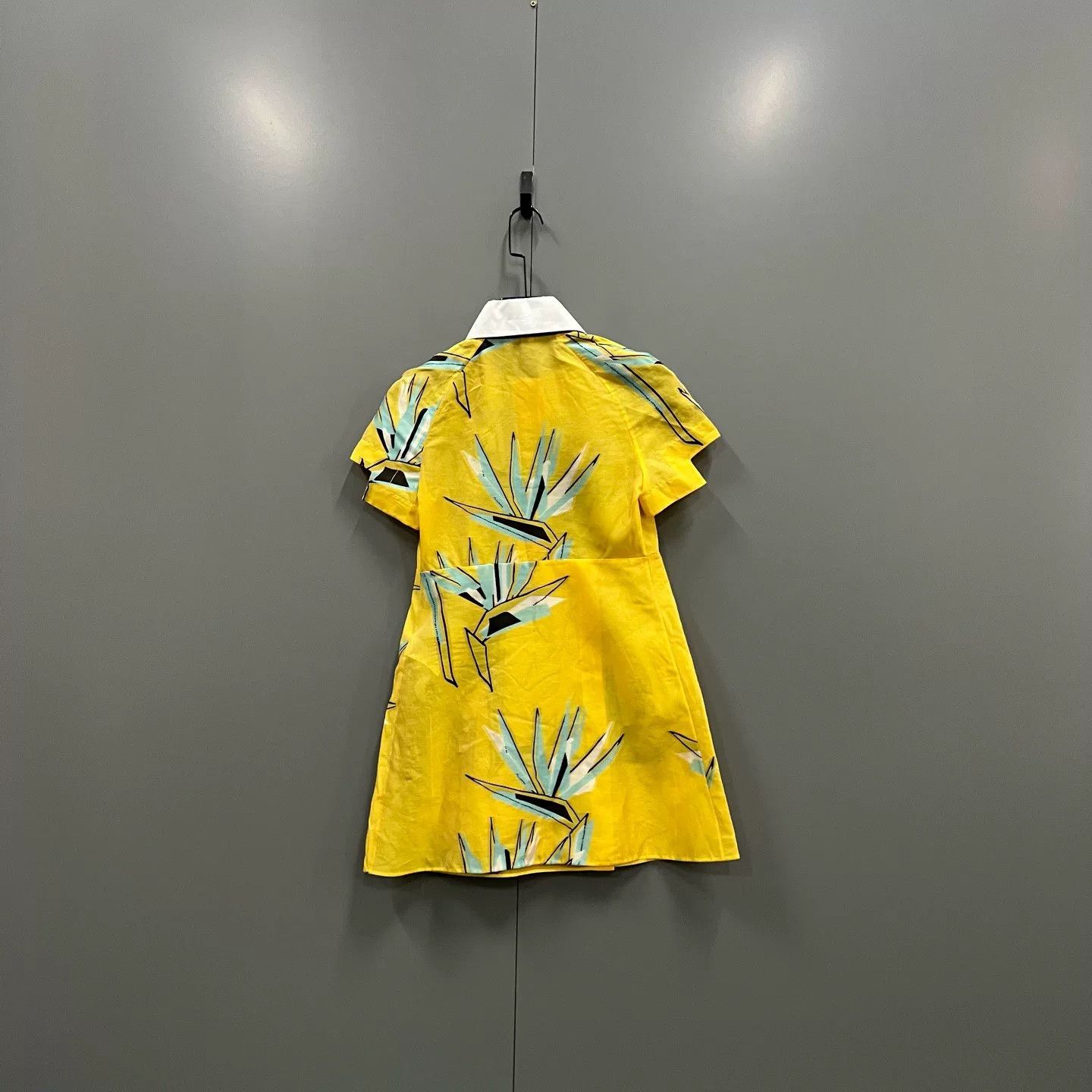 Fendi fendi floral print dress in yellow Size M / US 6-8 / IT 42-44 - 4 Thumbnail