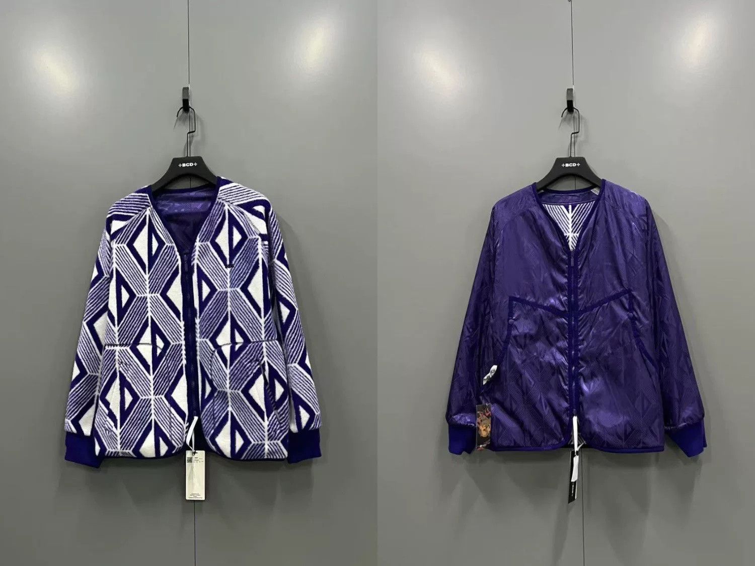 Dior Dior Purple CD Printed Reversible Jacket Size XS / US 0-2 / IT 36-38 - 9 Thumbnail
