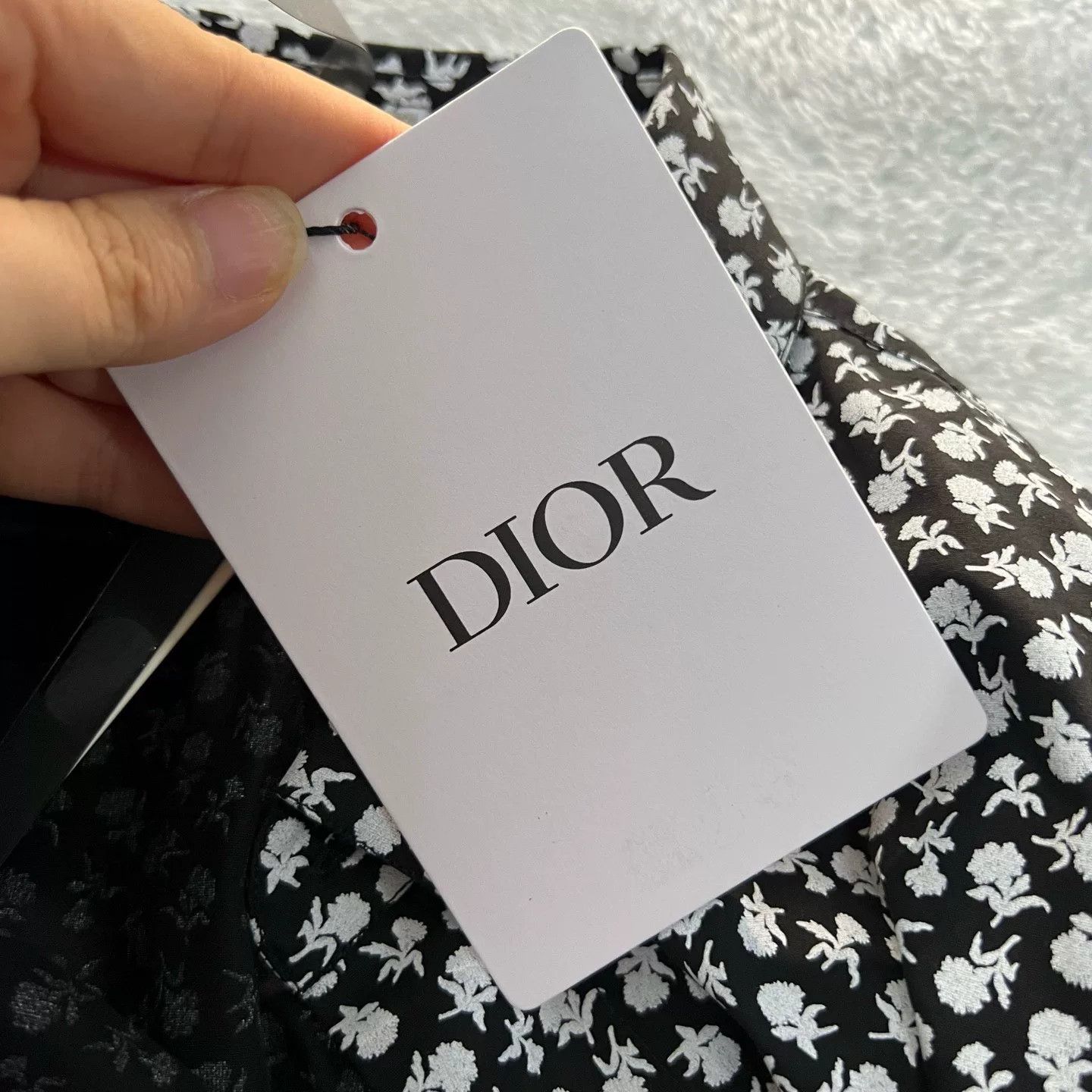 Dior Dior Floral Print Long Sleeve Shirt Size L / US 10 / IT 46 - 5 Thumbnail