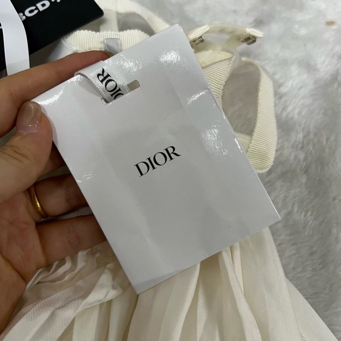 Dior dior asymmetrical pleated midi skirt Size 36" / US 14 / IT 50 - 5 Thumbnail