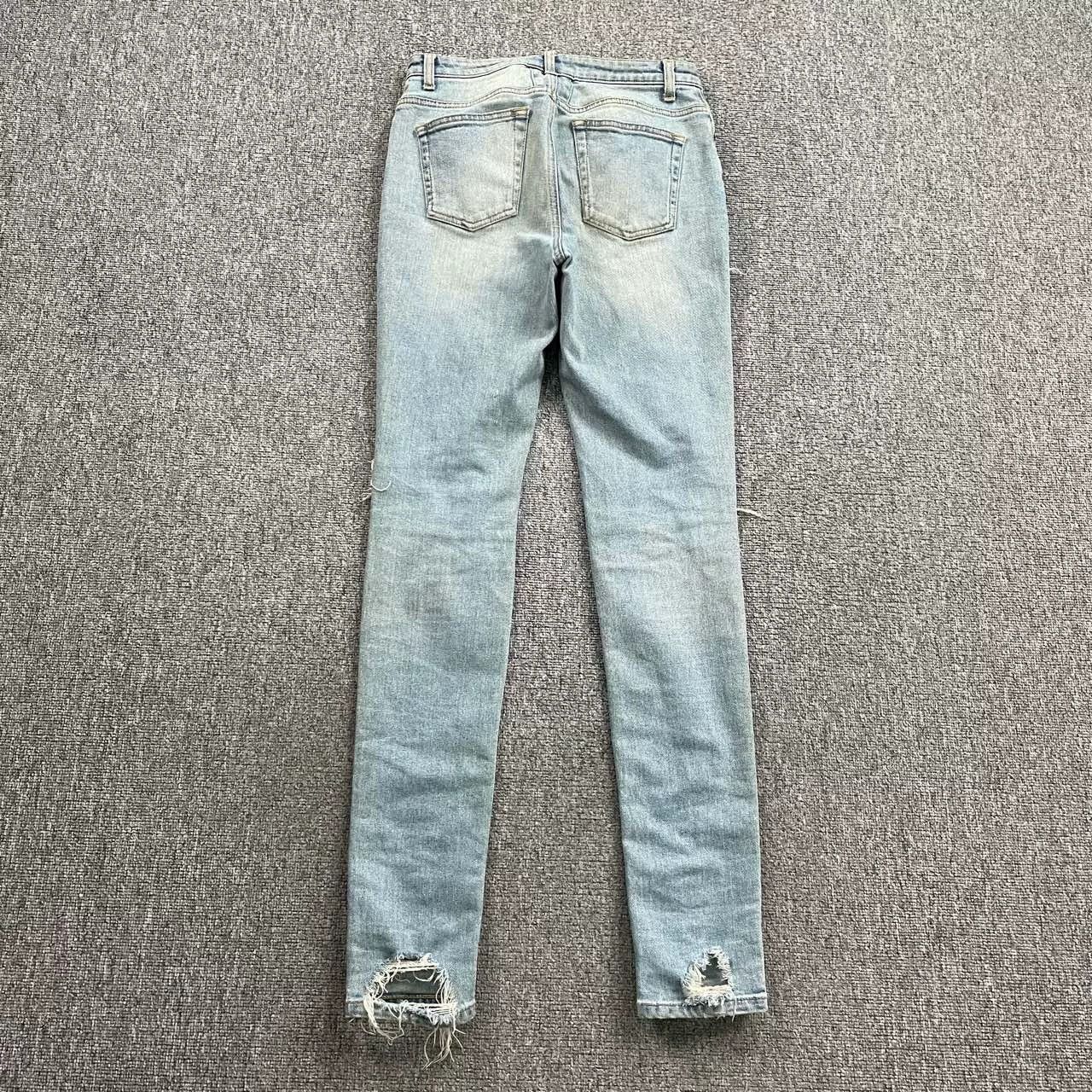 Saint Laurent Paris saint laurent ripped distressed denim pants Size US 36 / EU 52 - 3 Thumbnail