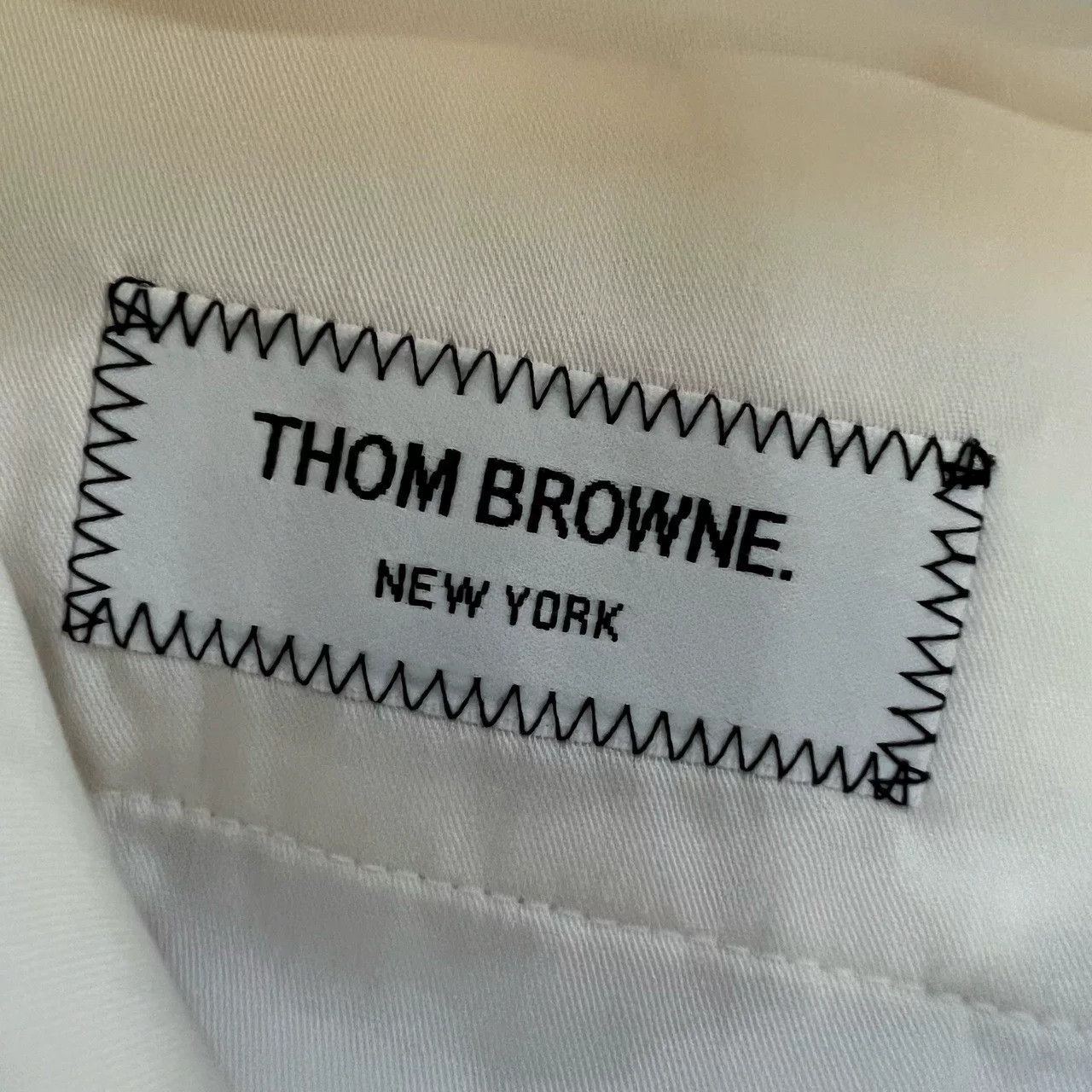 Thom Browne Thom Browne Beige Wide-Leg Casual Pants Size US 38 / EU 54 - 4 Thumbnail