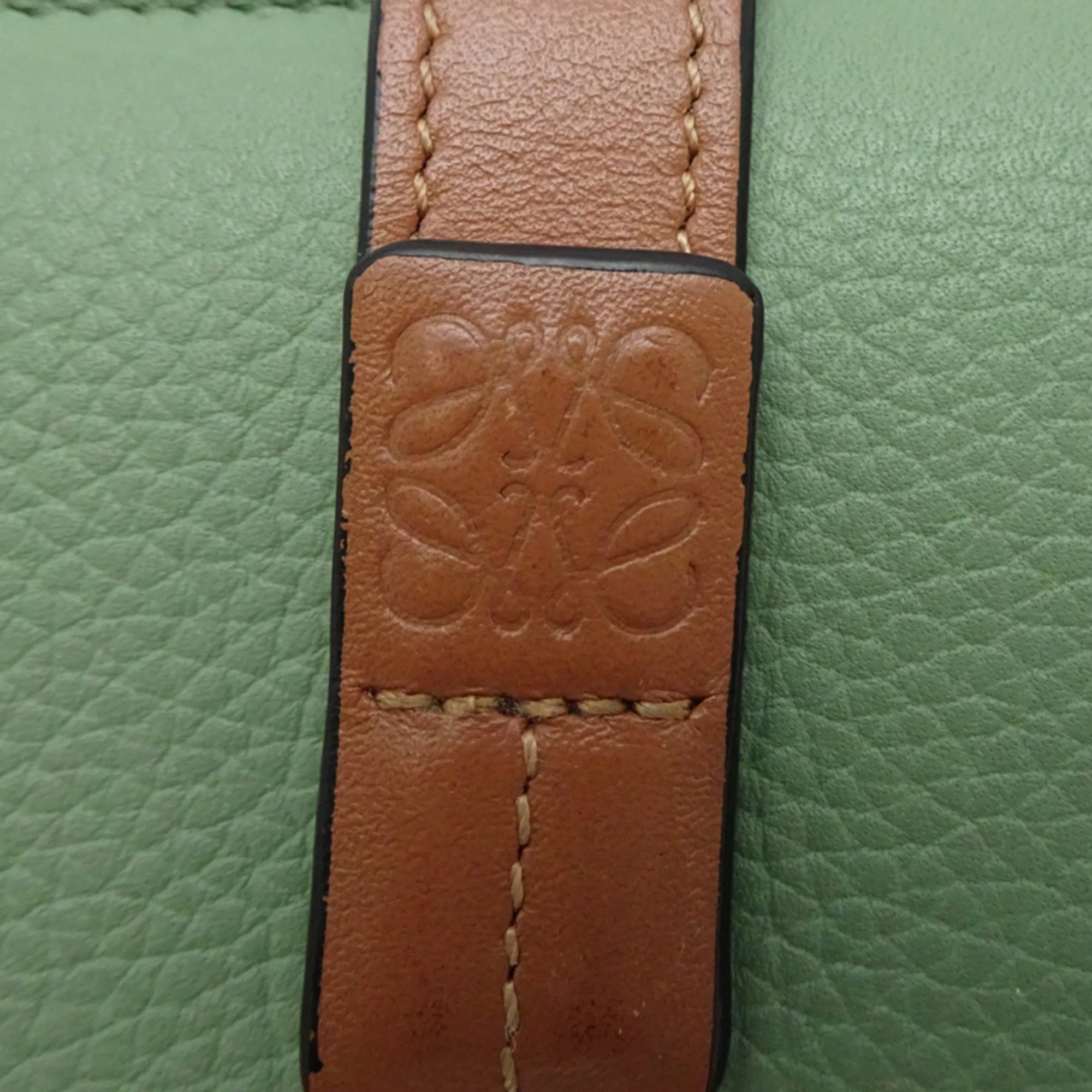 Loewe Loewe Slim Bifold Wallet, Women's, C660830X01, Calfskin, Rosemary (Moss Green) Size ONE SIZE - 7 Thumbnail